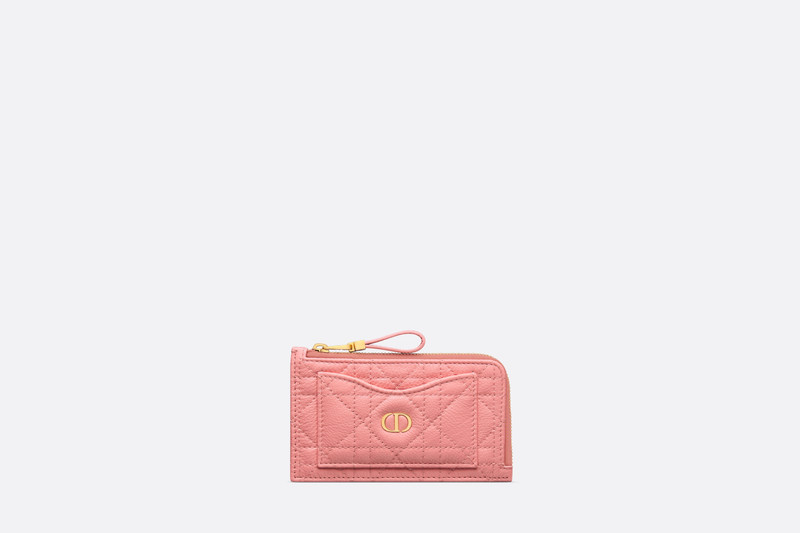 Dior Caro Compact Zipped Card Holder 1