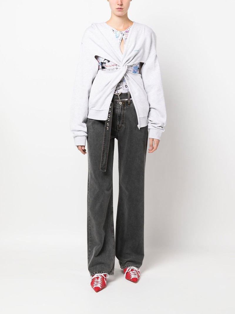 COPERNI twisted cut-out hoodie outlook