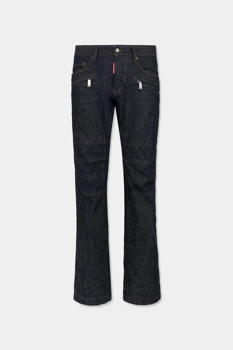 JAPANESE RINSE DENIM SKI JEANS - 1