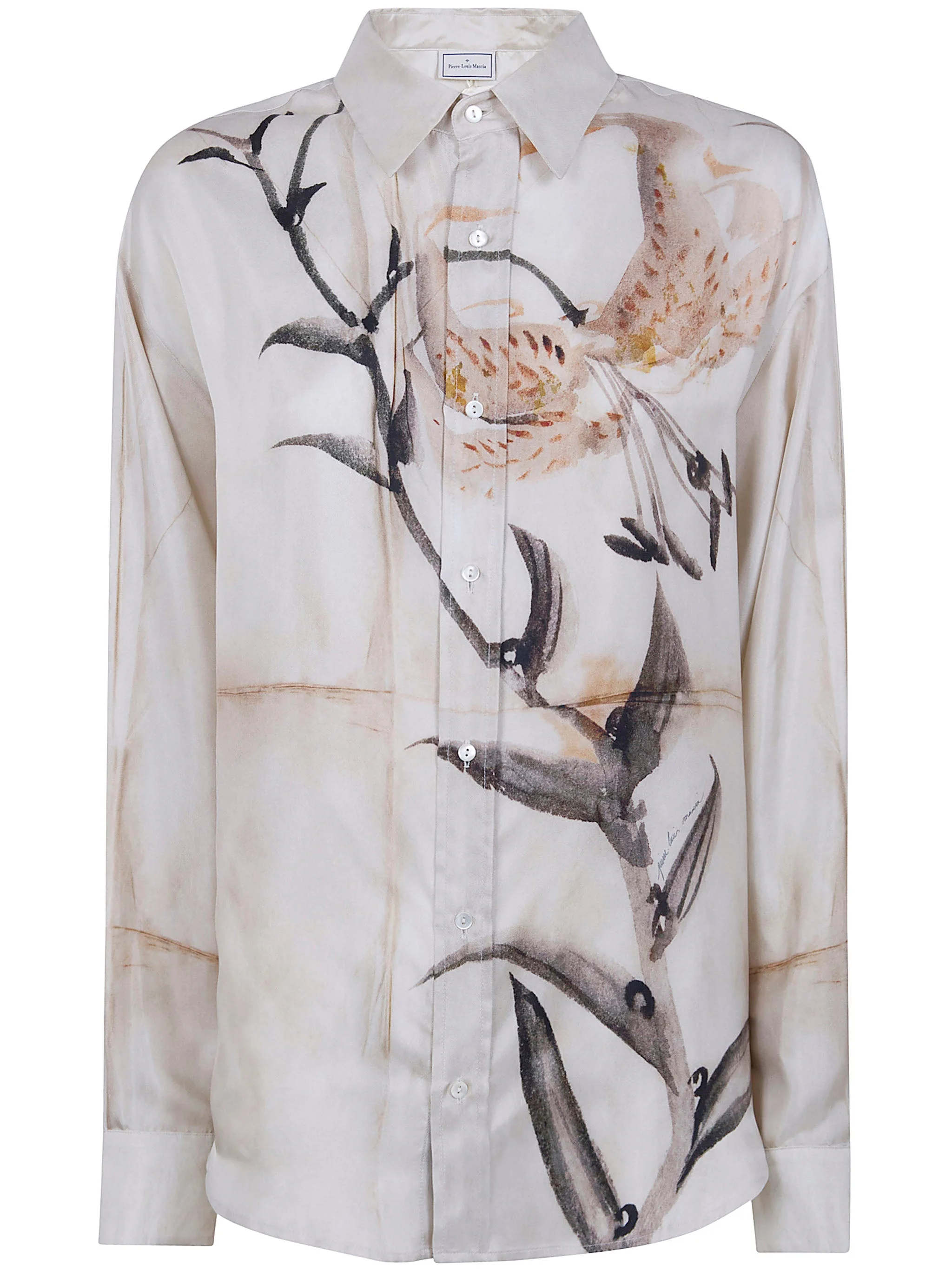 Pierre Louis Mascia Women "Aloe" Longsleeves Shirt - 1