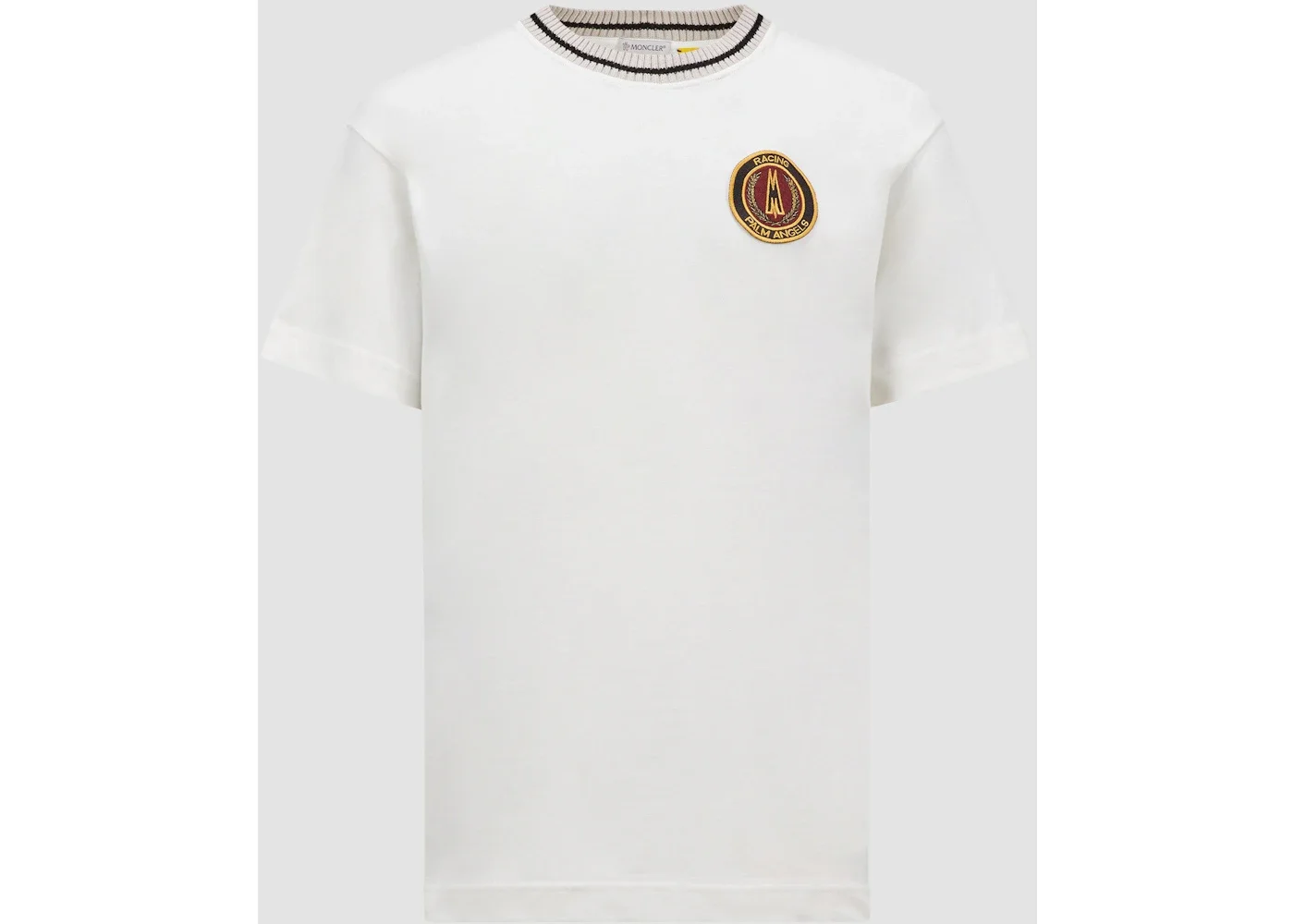 Moncler x Palm Angels Logo Patch T-shirt White - 1