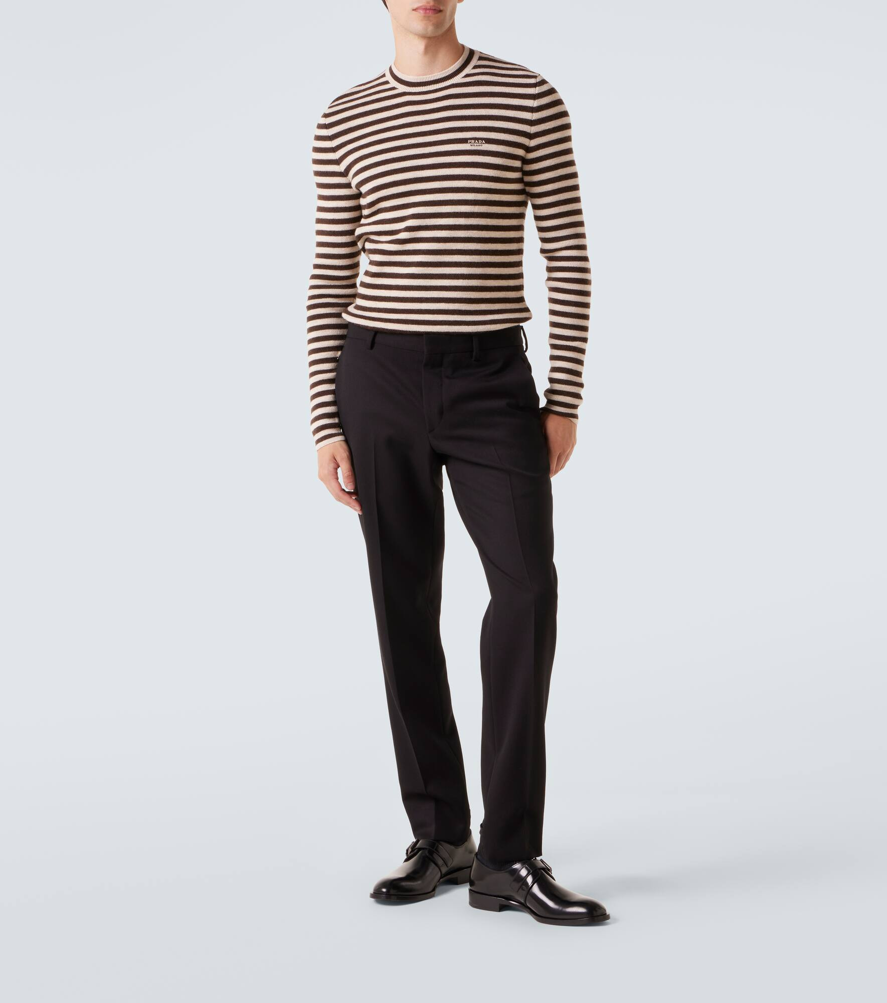 Virgin wool straight pants - 2