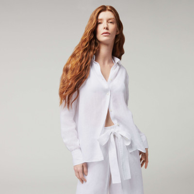 Vilebrequin Women Solid Linen Shirt- Vilebrequin x Angelo Tarlazzi outlook