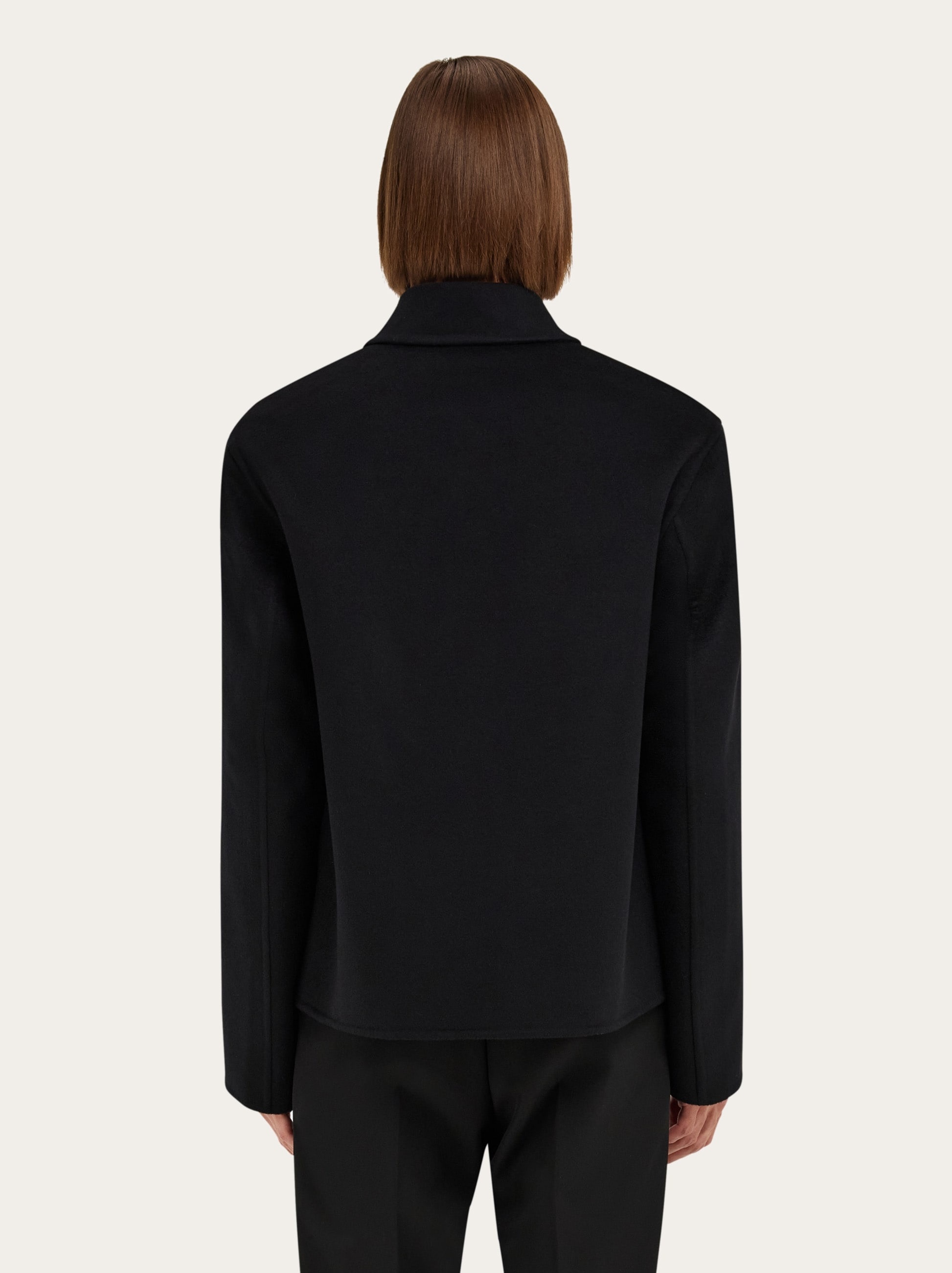 Cashmere-blend blouson - 4
