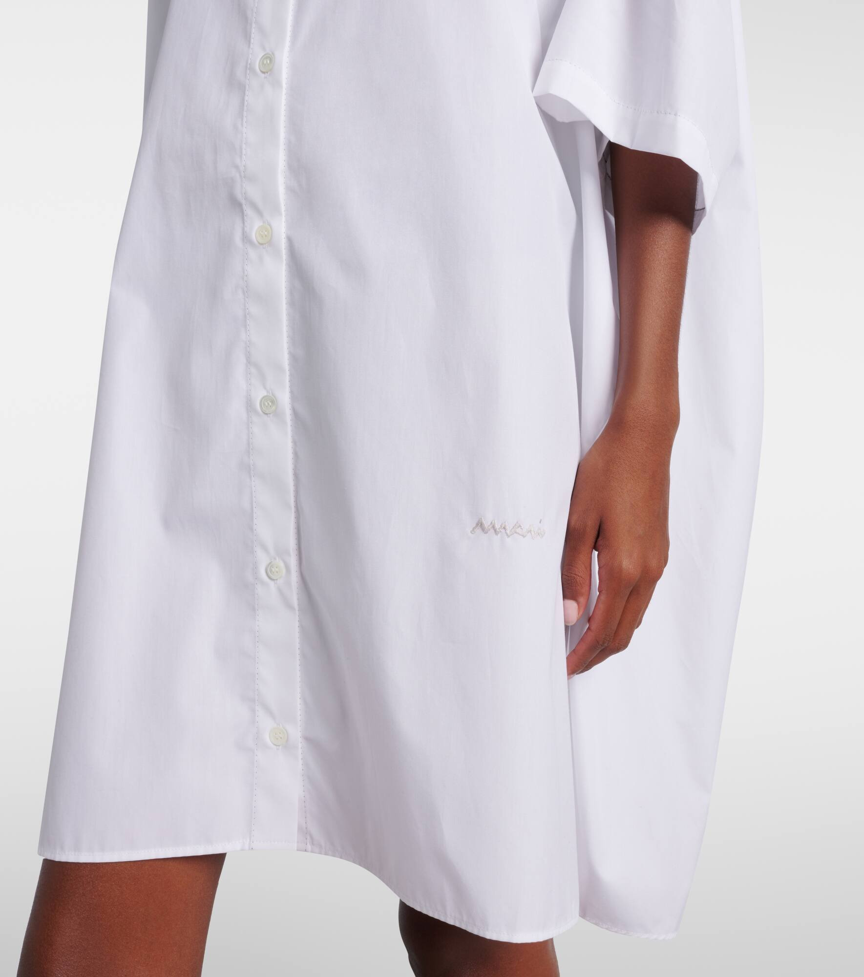 Cotton shirt dress - 5