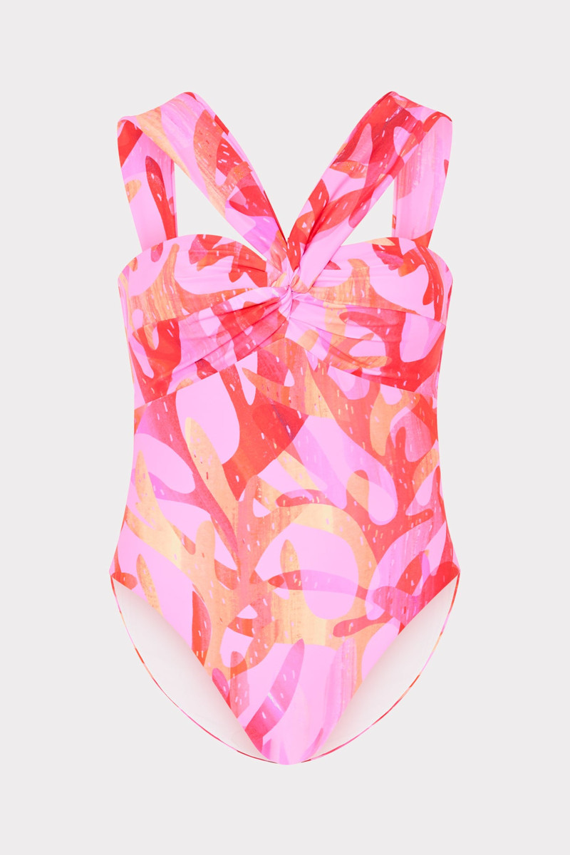 Betsy Italian Under The Sea Bandeau One Piece 1