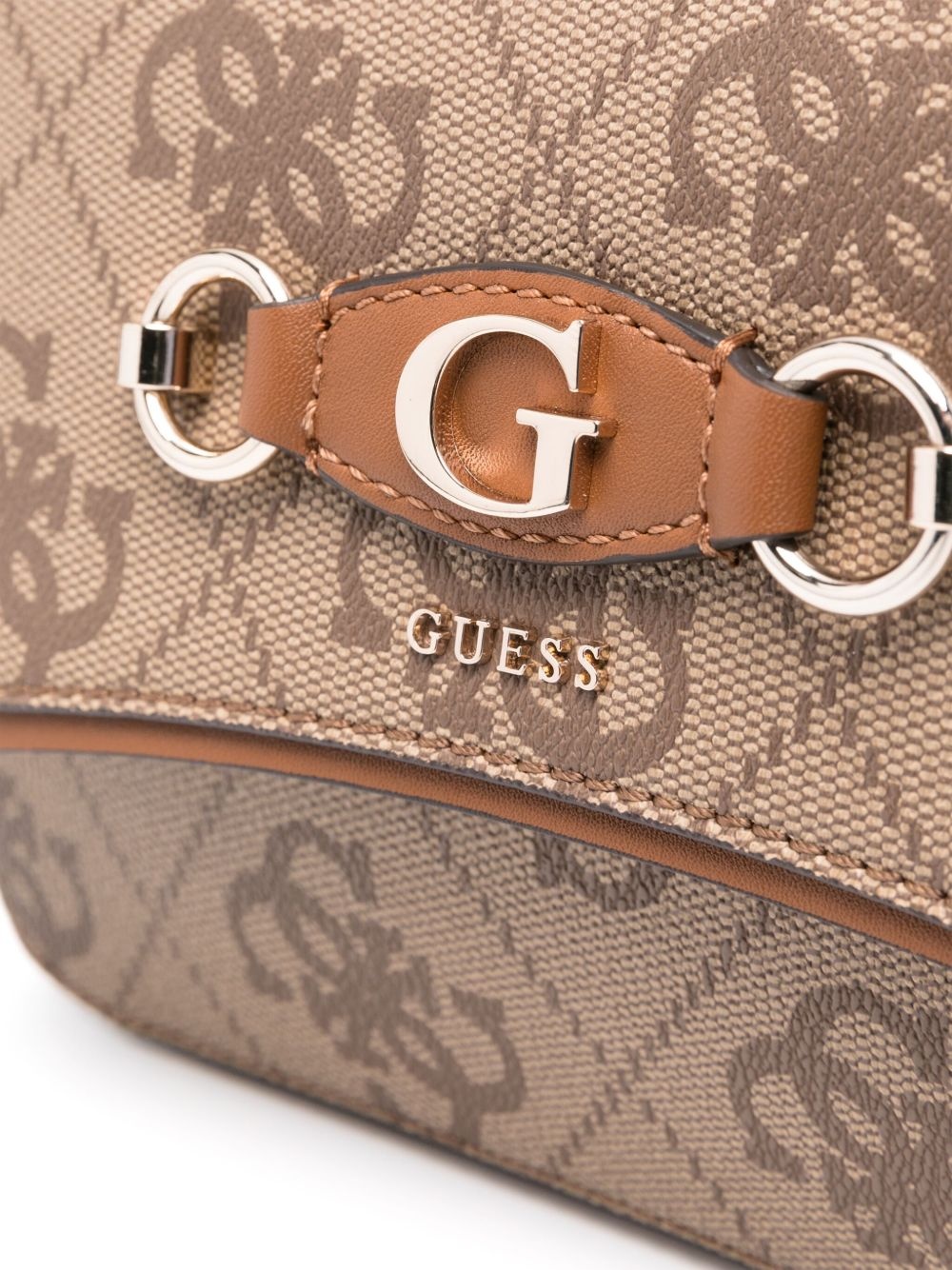 logo-lettering cross body bag - 3