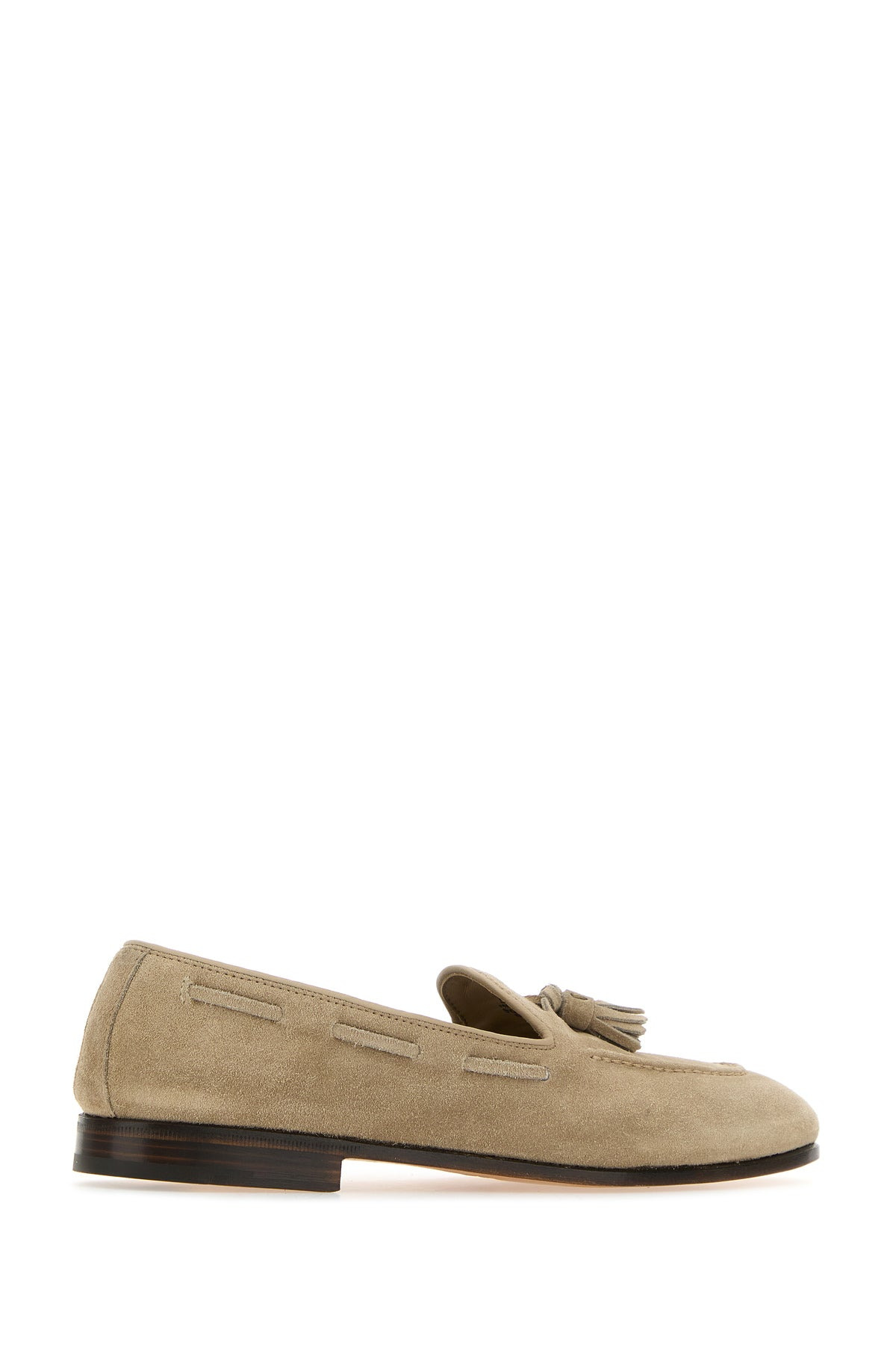 Sand suede loafers - 3