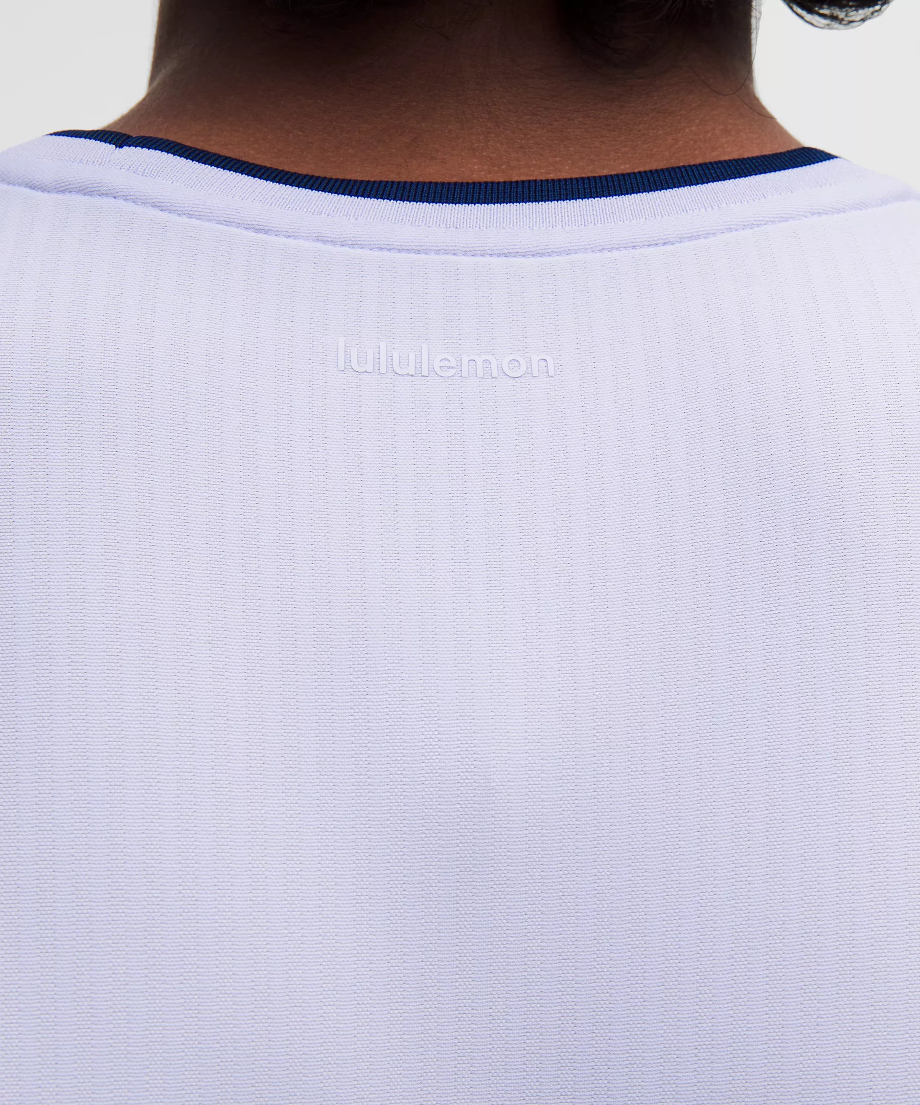 UV-Protective Striped Mesh Tennis T-Shirt - 5