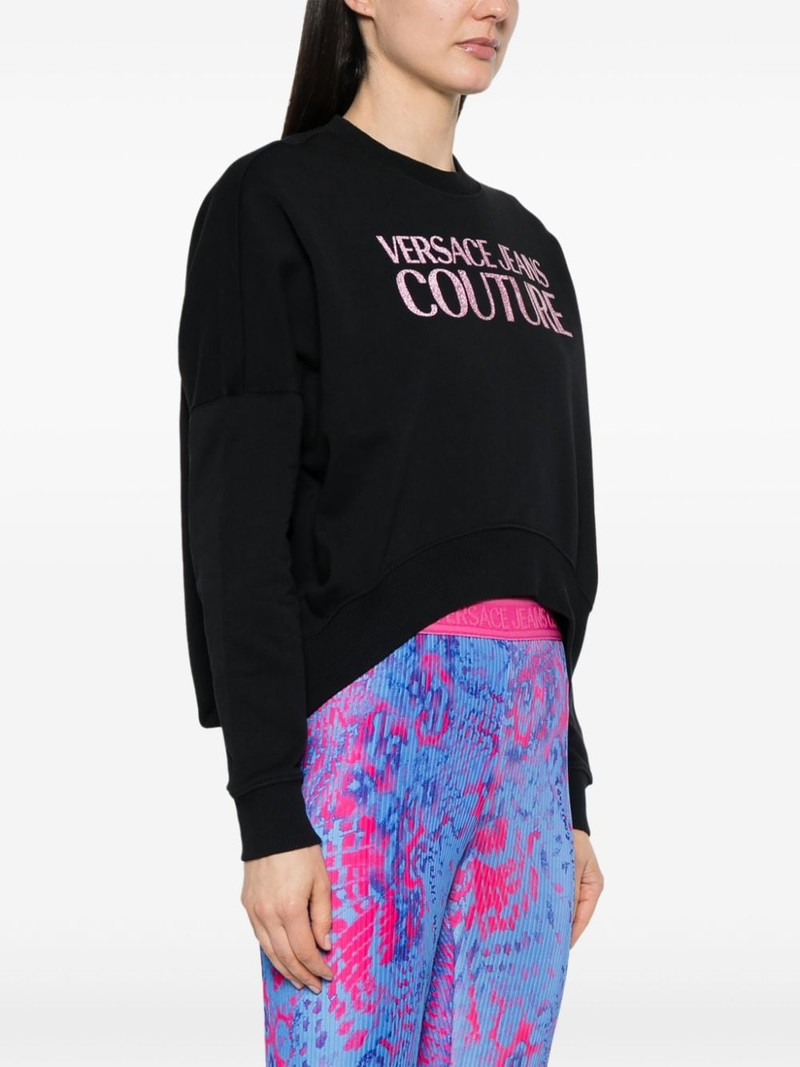 logo-print cotton sweatshirt 3
