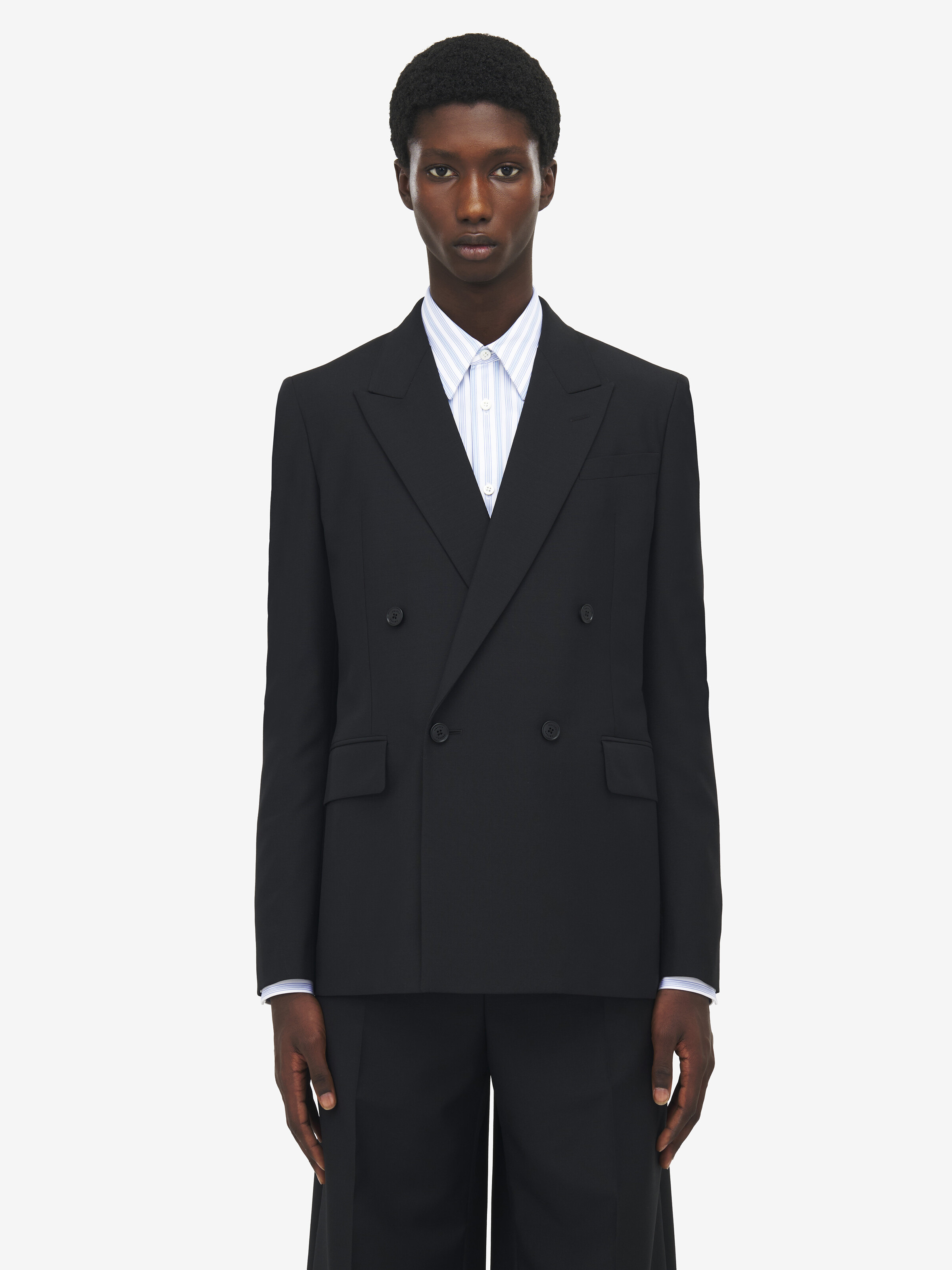 Double-Breasted Tailored Jacket - 2