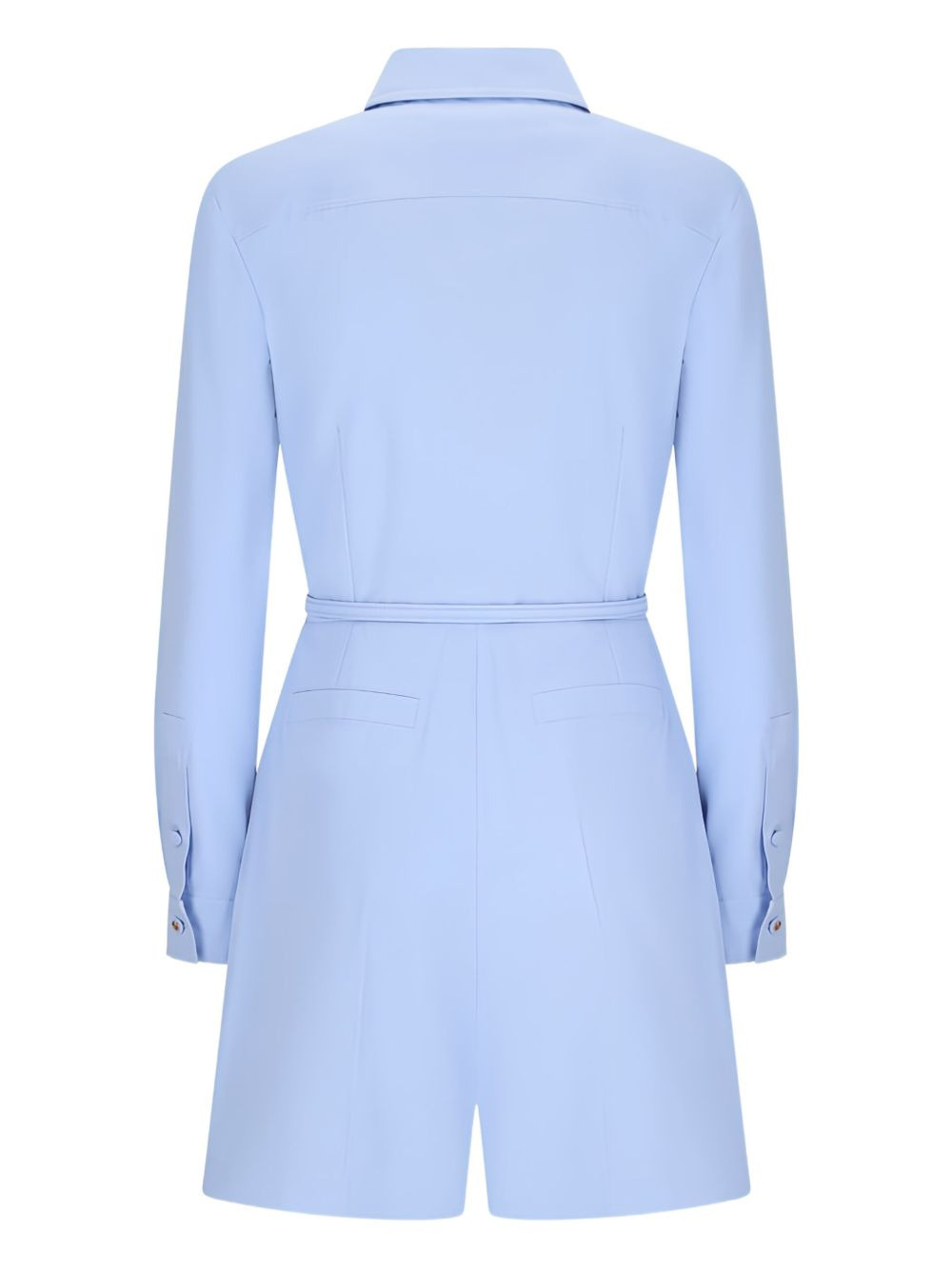 belted pocket playsuit - 2