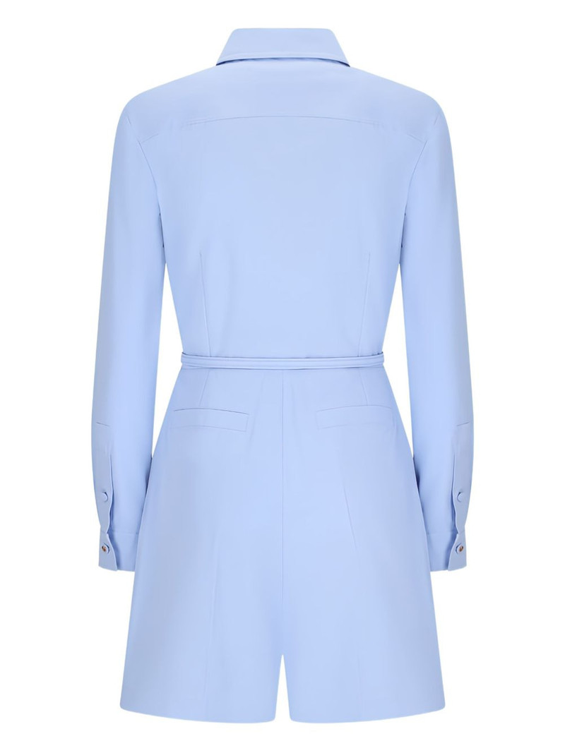 GUCCI belted pocket playsuit outlook