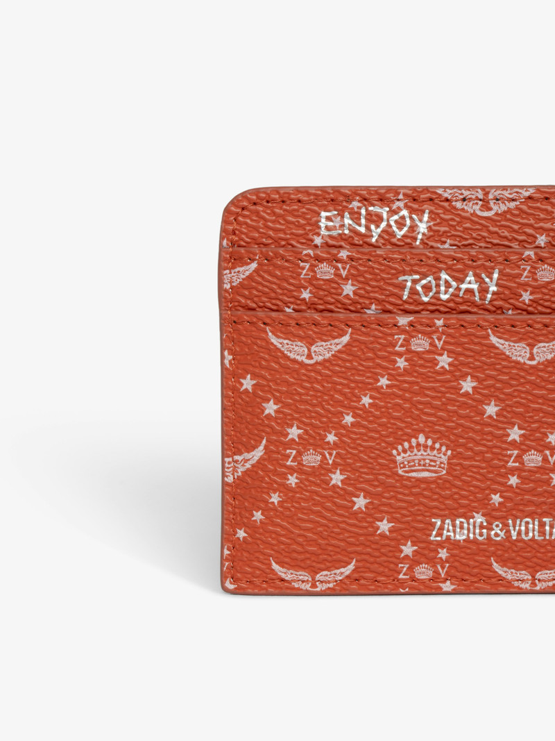 Zadig & Voltaire ZV Pass Monogram Card Holder outlook