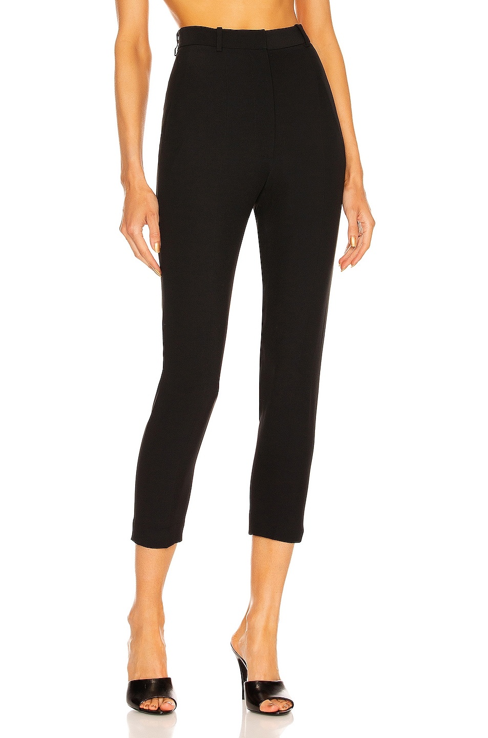 High Waisted Cigarette Pant - 1