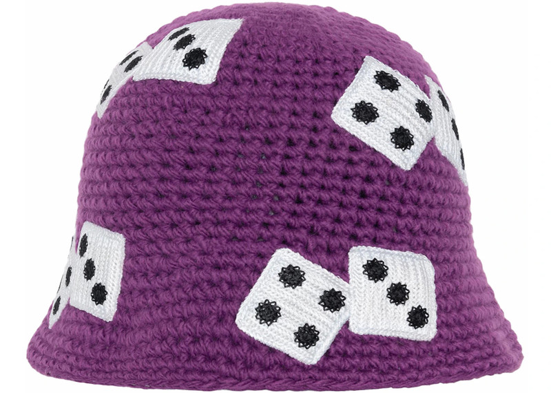 Stüssy Stussy Dice Knit Bucket Hat Green outlook