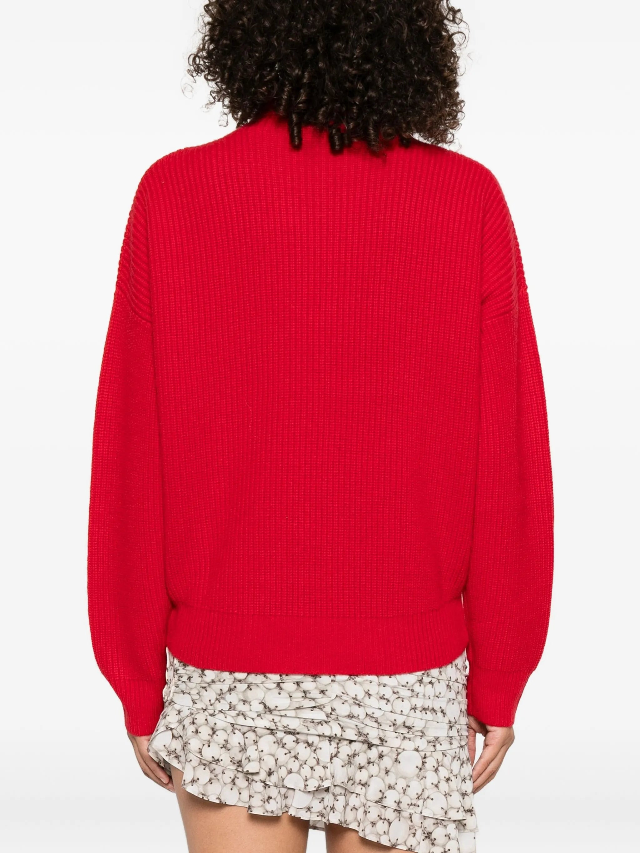 Isabel Marant Turtleneck Ribbed Sweater - 3