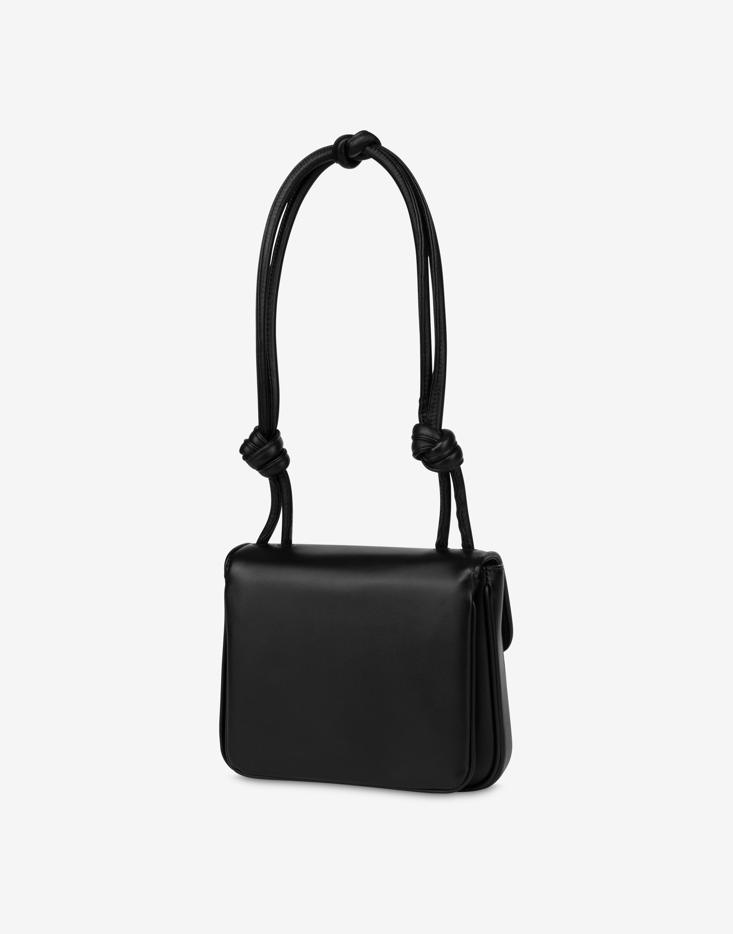 CALFSKIN KNOTS SHOULDER BAG - 2