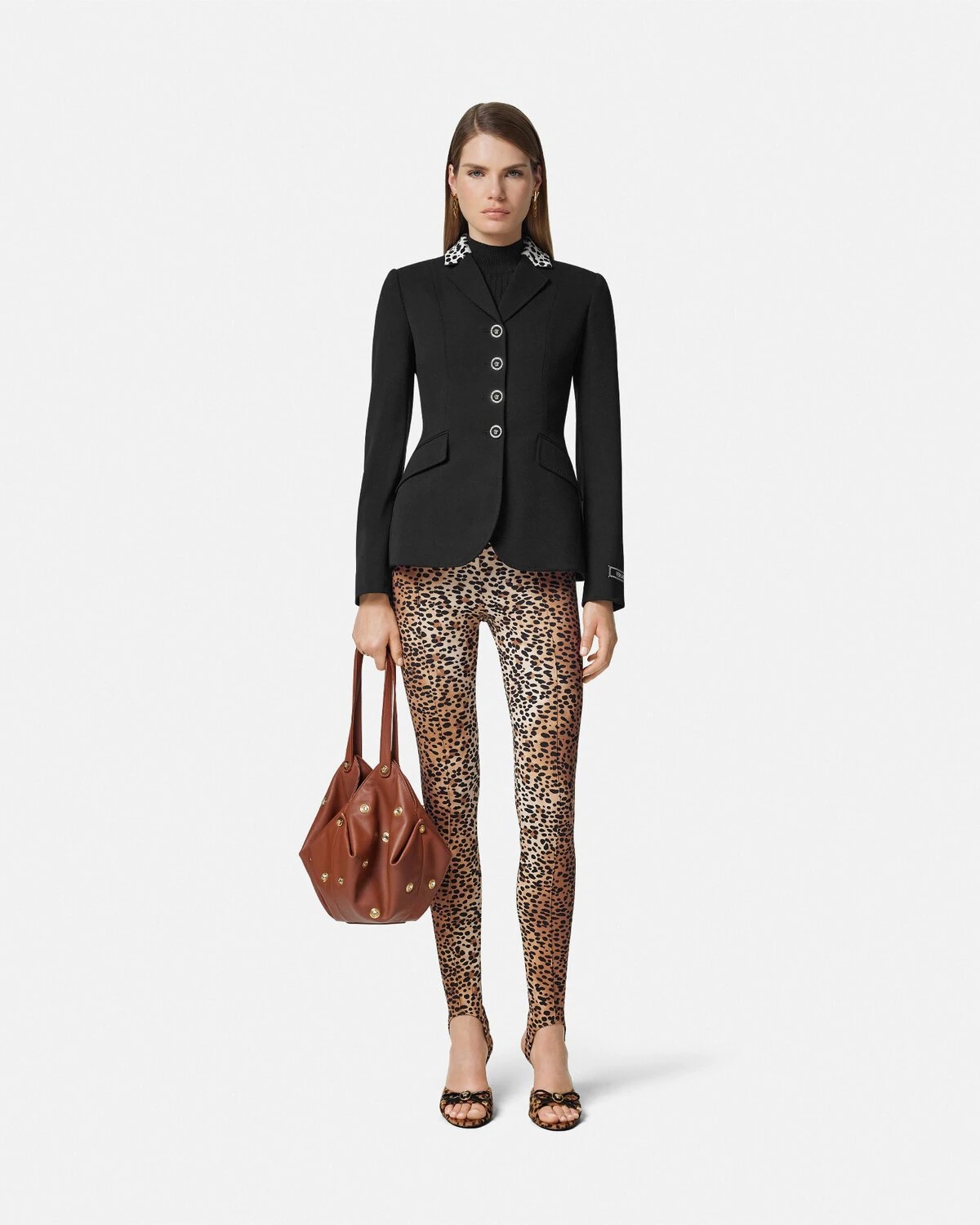 Dalmatian Wool Gabardine Riding Jacket - 2