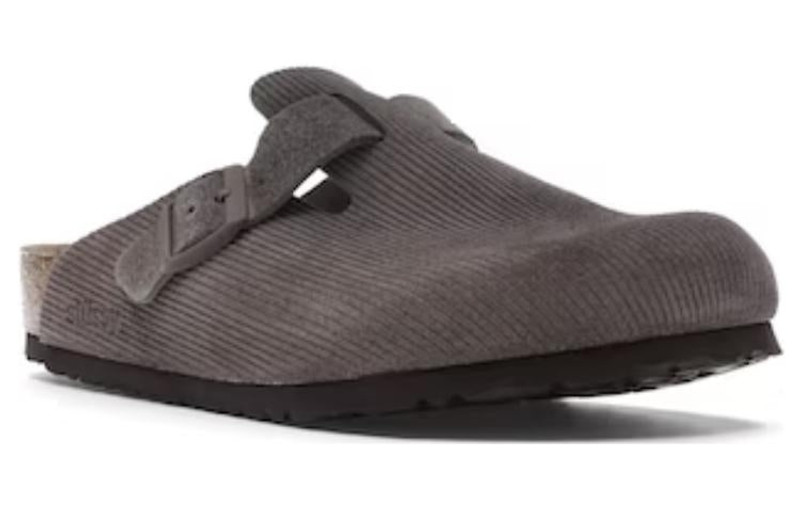BIRKENSTOCK Birkenstock x Stussy Boston Clogs 'Anthracite' 1016811 outlook