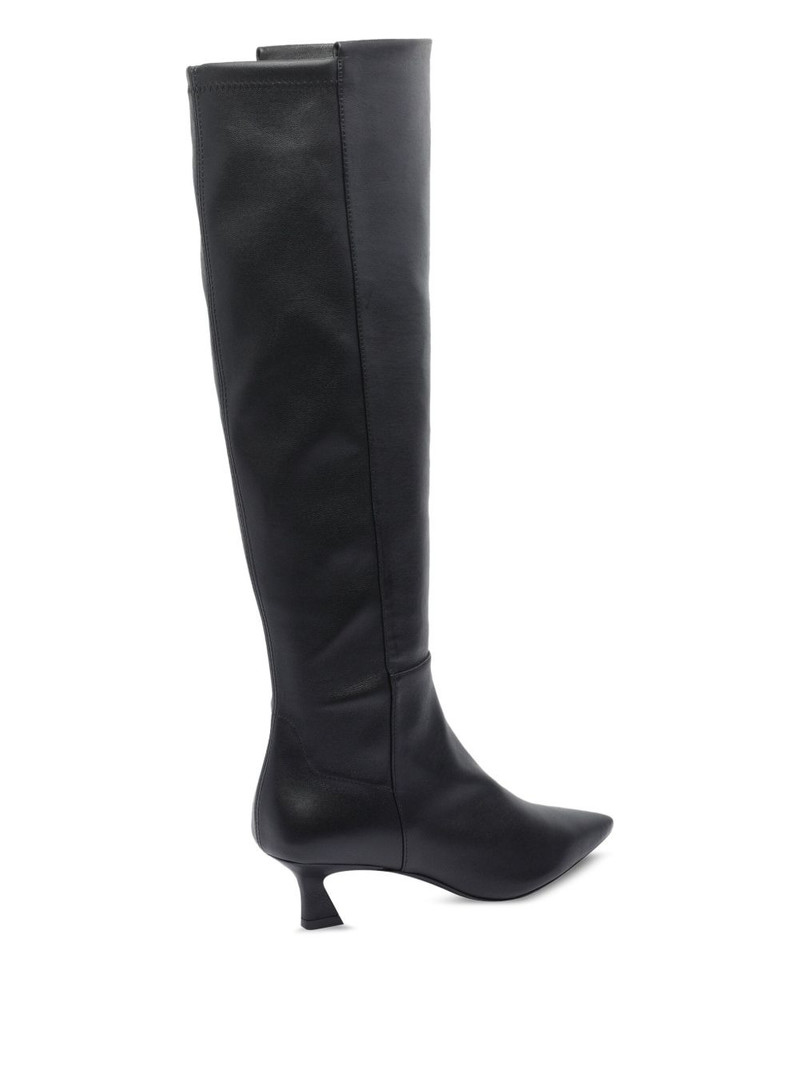 50mm pointed-toe knee-high boots 3