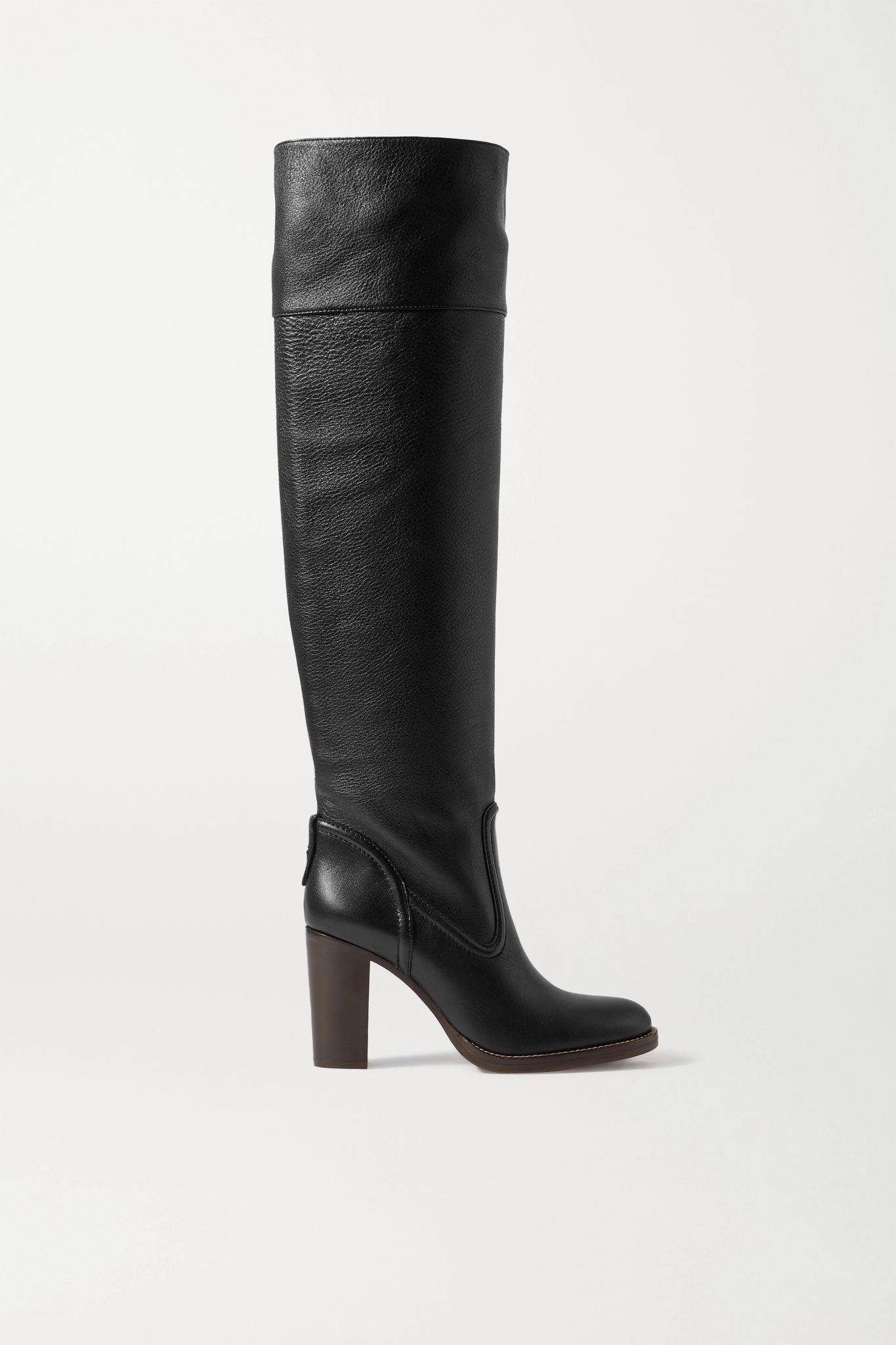 Emma leather over-the-knee boots - 1