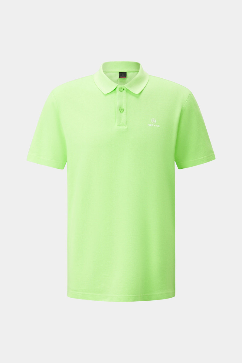 Ramon polo shirt in Neon green 1