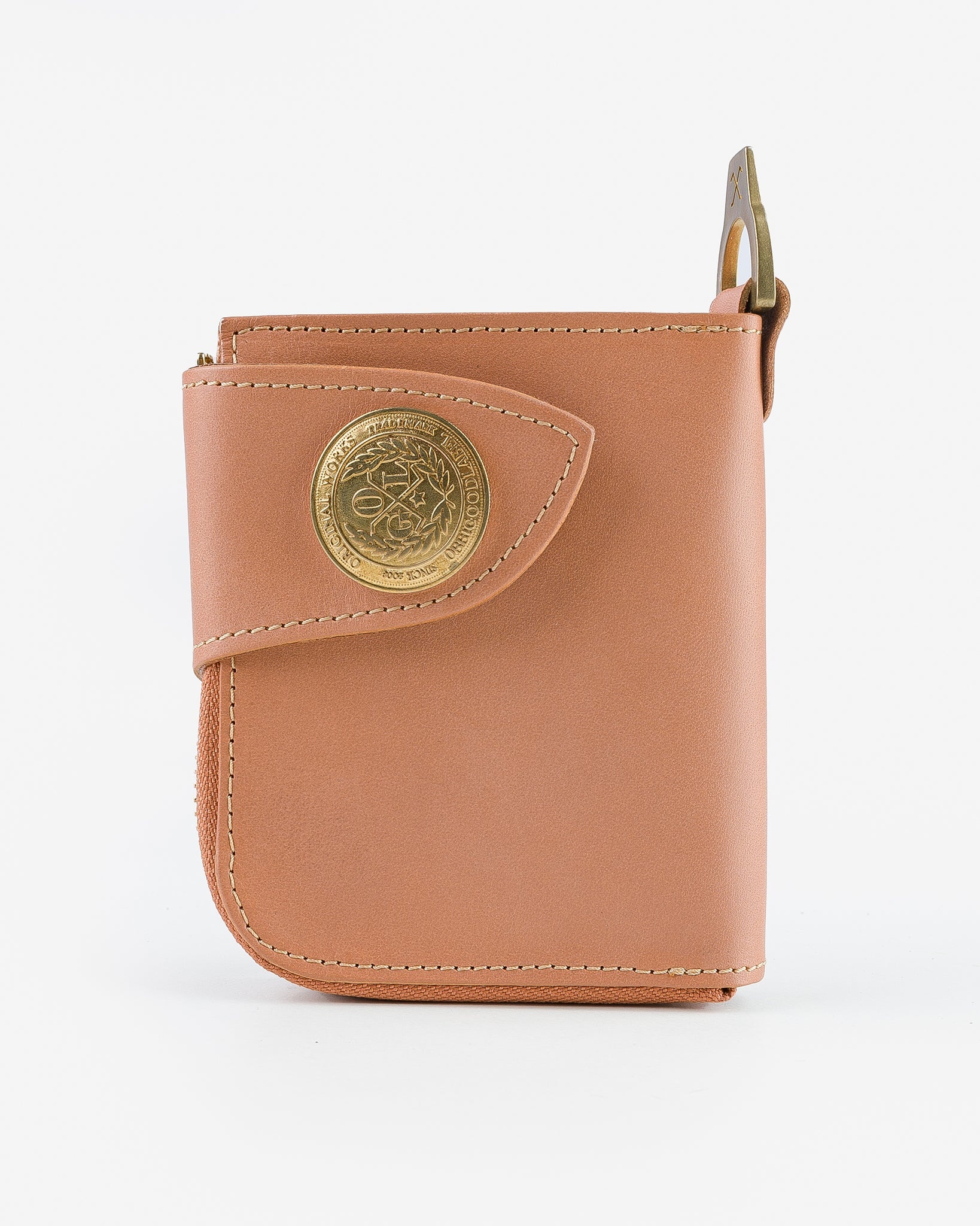 OGL-CONDOR-ZIP-TAN OGL Condor Zip Wallet - Tan - 1