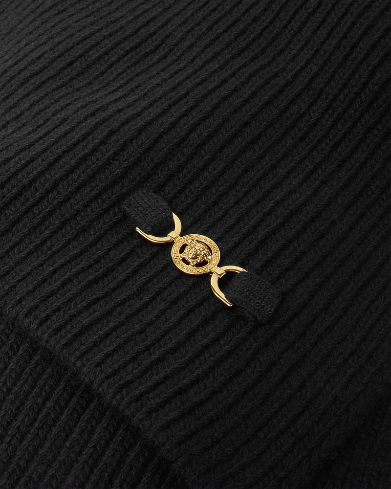 VERSACE Medusa '95 Ribbed Knit Scarf outlook