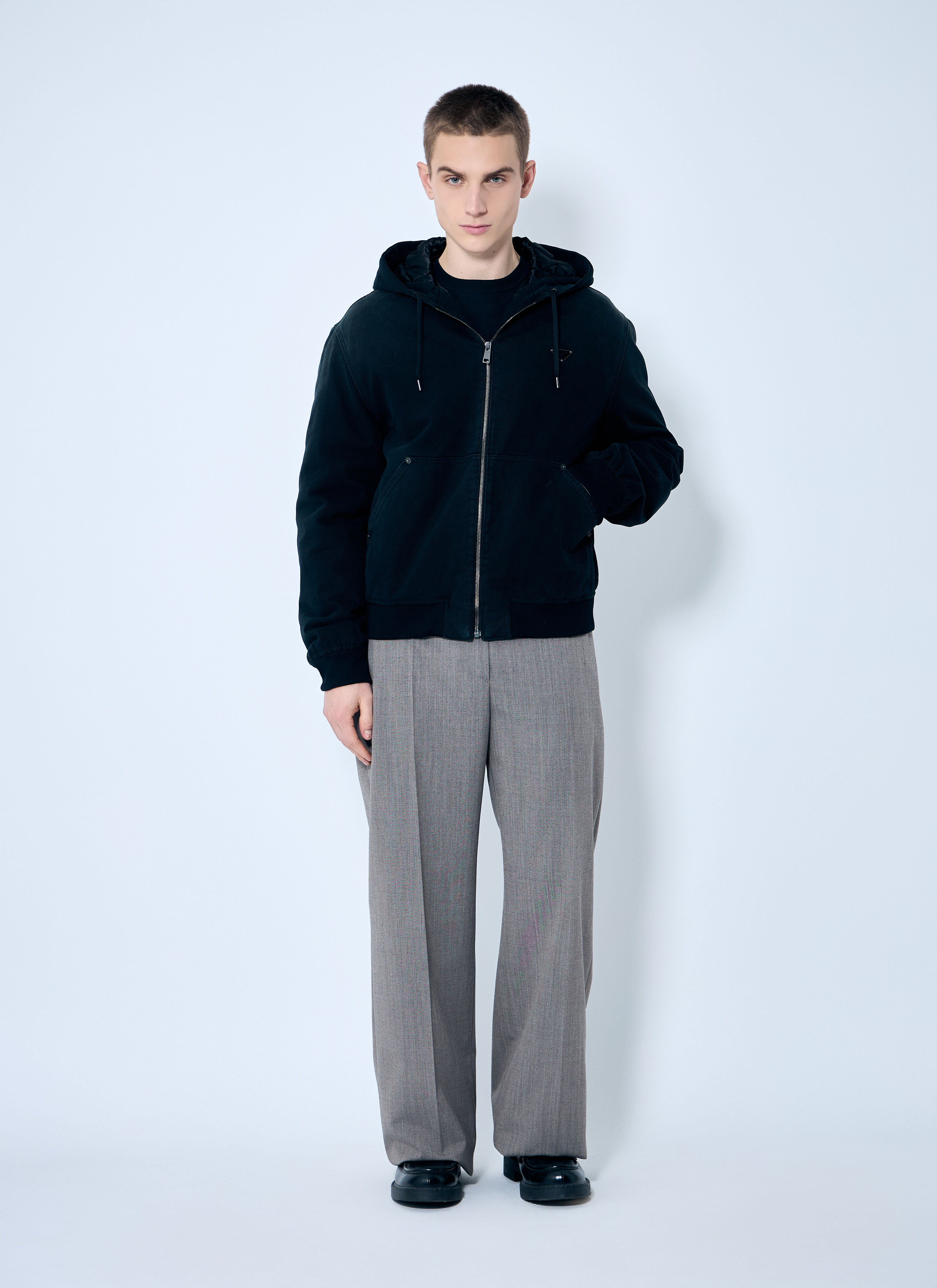 Belted Tailored Wool-Blend Pants - 2