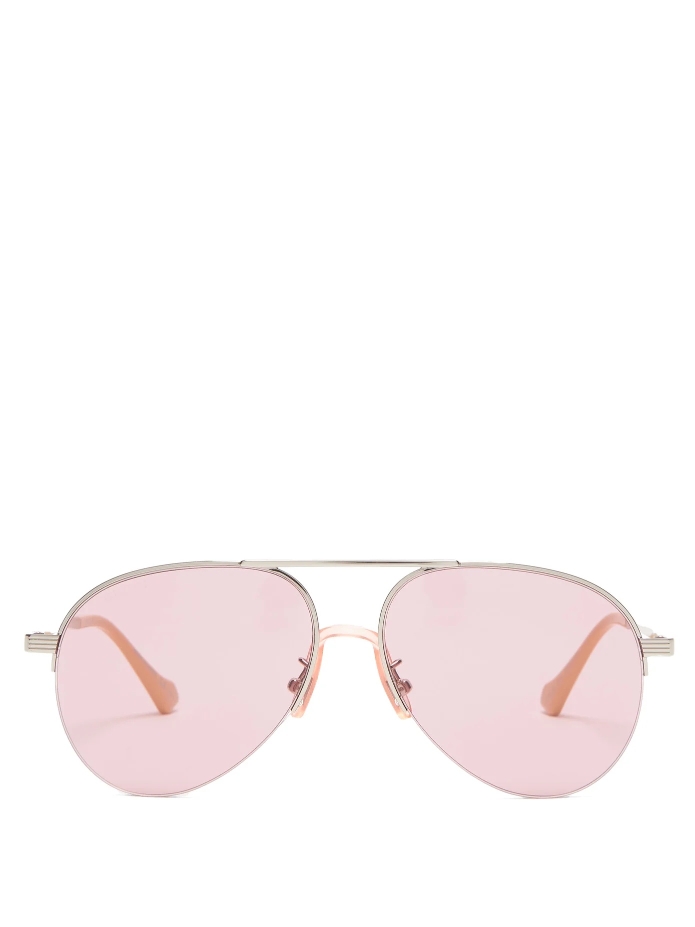 Aviator metal sunglasses - 1