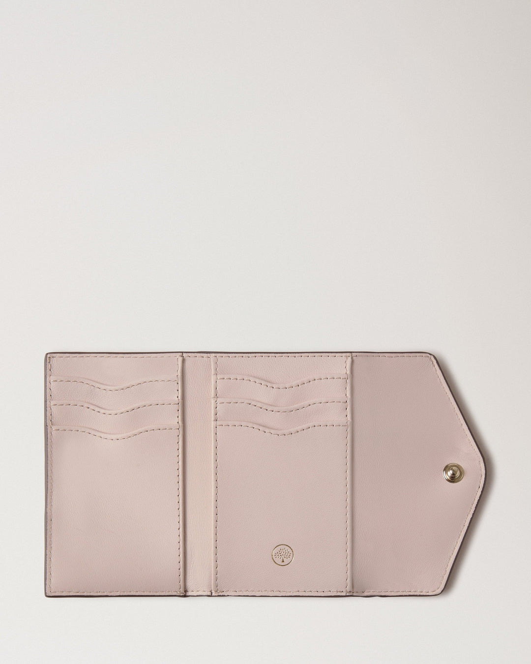 Folded Multi-Card Wallet Blossom Pink Small Classic Grain - 3