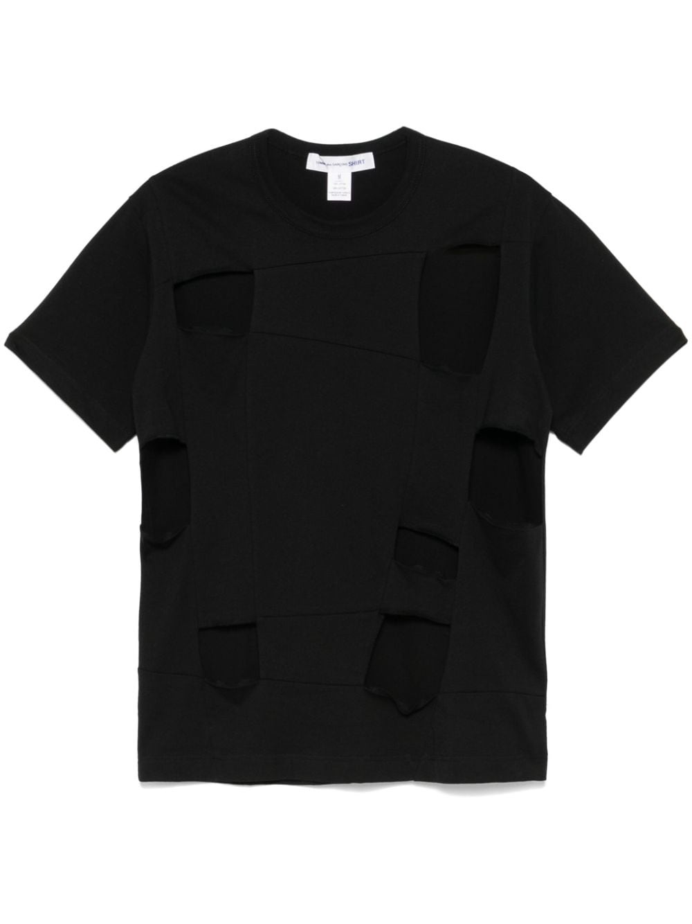 cut-out T-shirt - 1