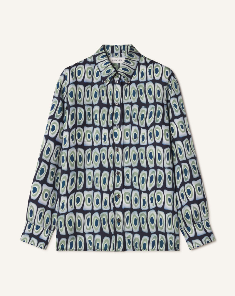 CLASSIC PRINTED SHIRT IN SILK 1
