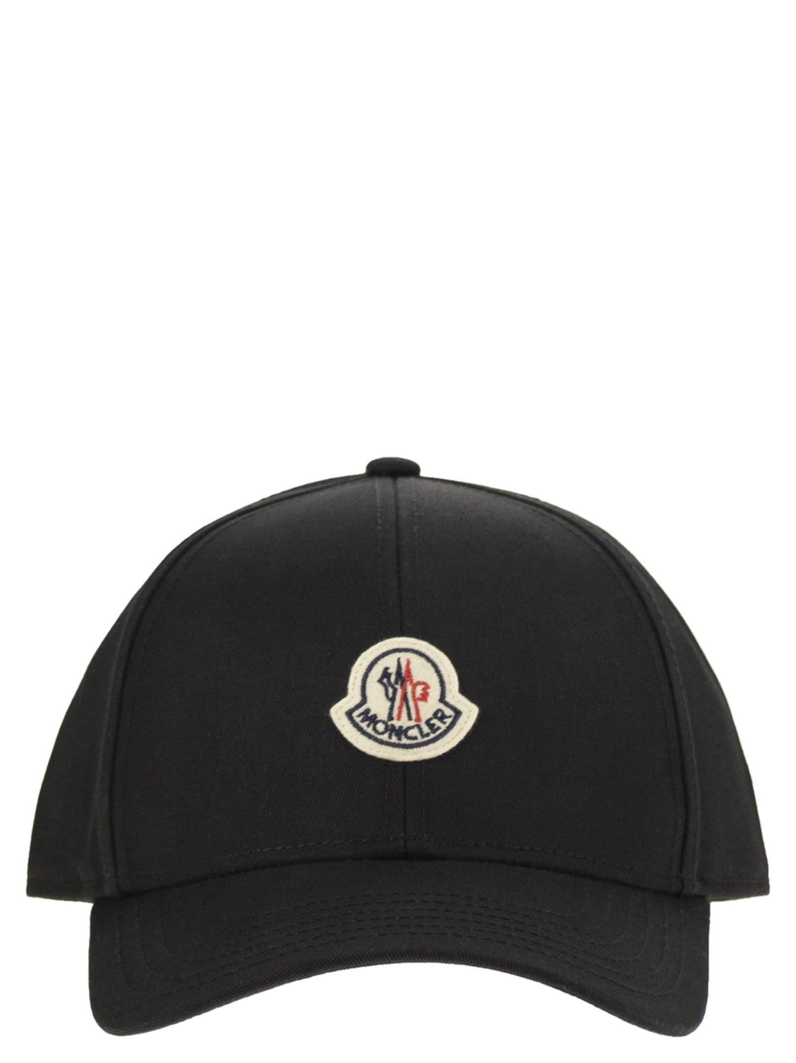Moncler Men Gabardine Baseball Cap - 1