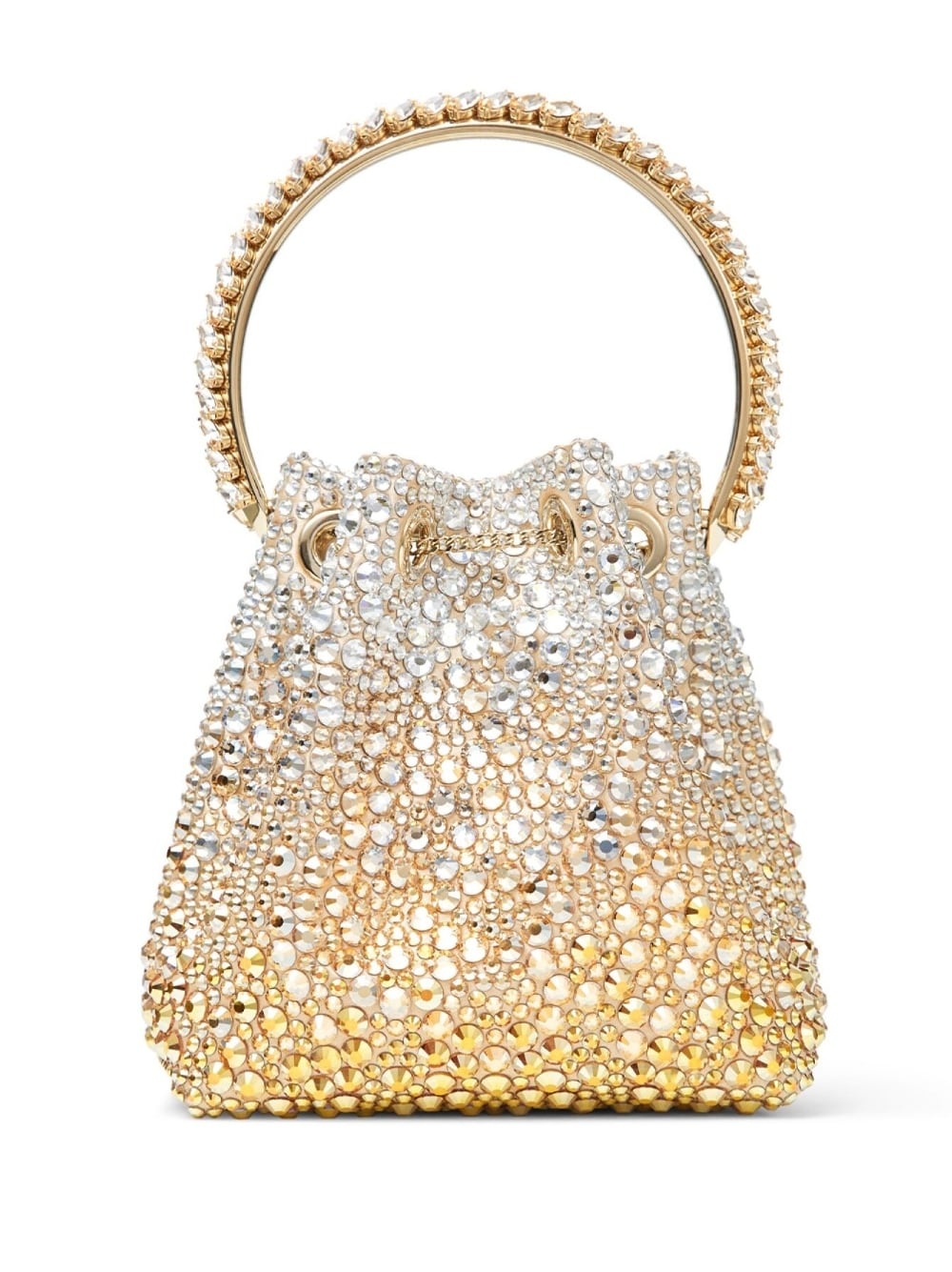 Bon Bon crystal-embellished bucket bag - 2