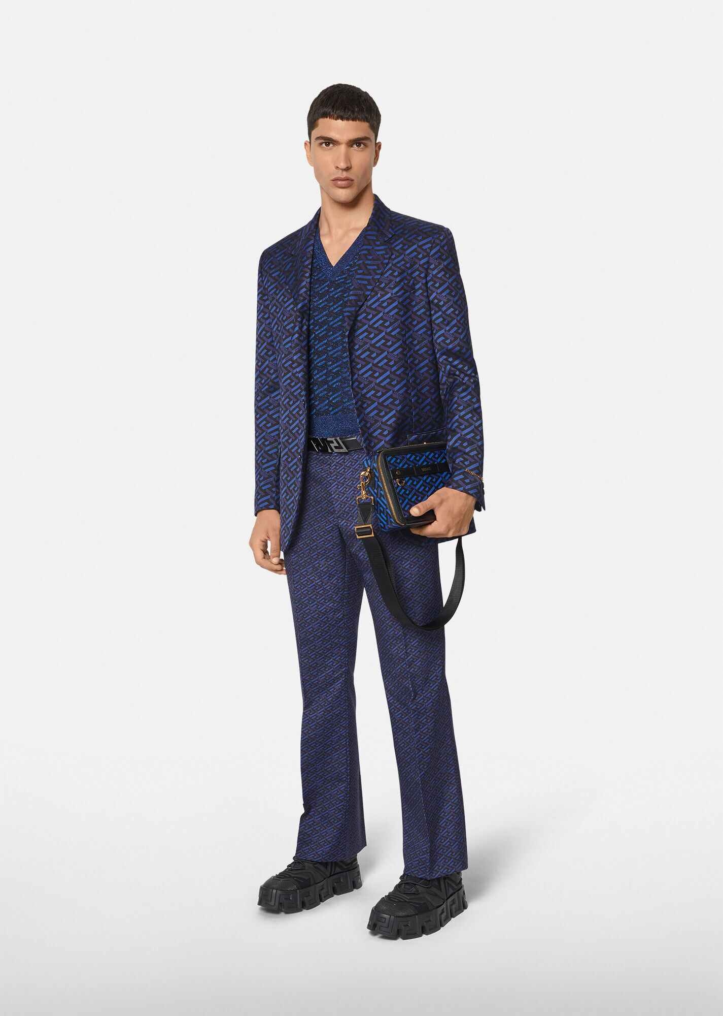 La Greca Gabardine Blazer - 4