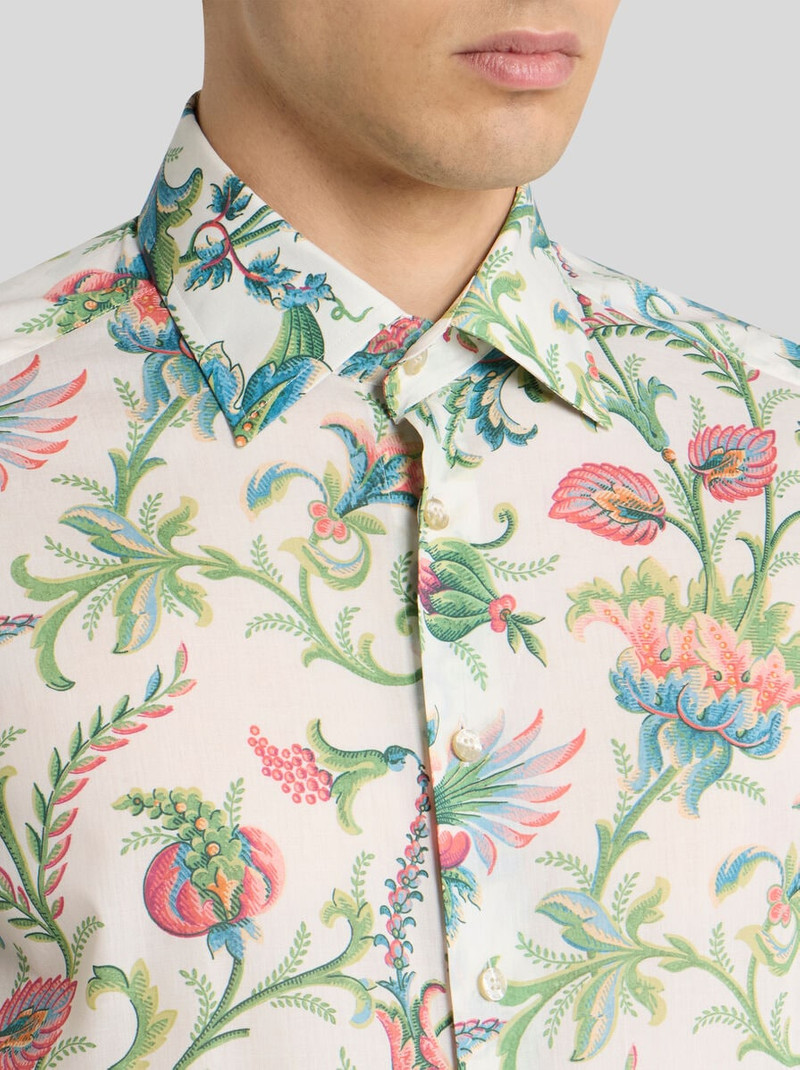 Etro FLORAL COTTON MUSLIN SHIRT outlook