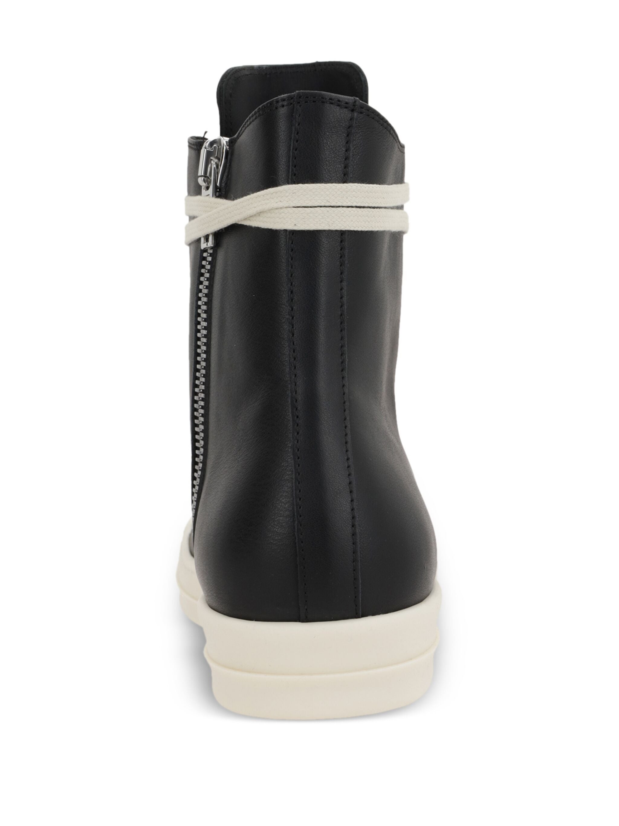 Rick Owens Leather Sneakers - 3