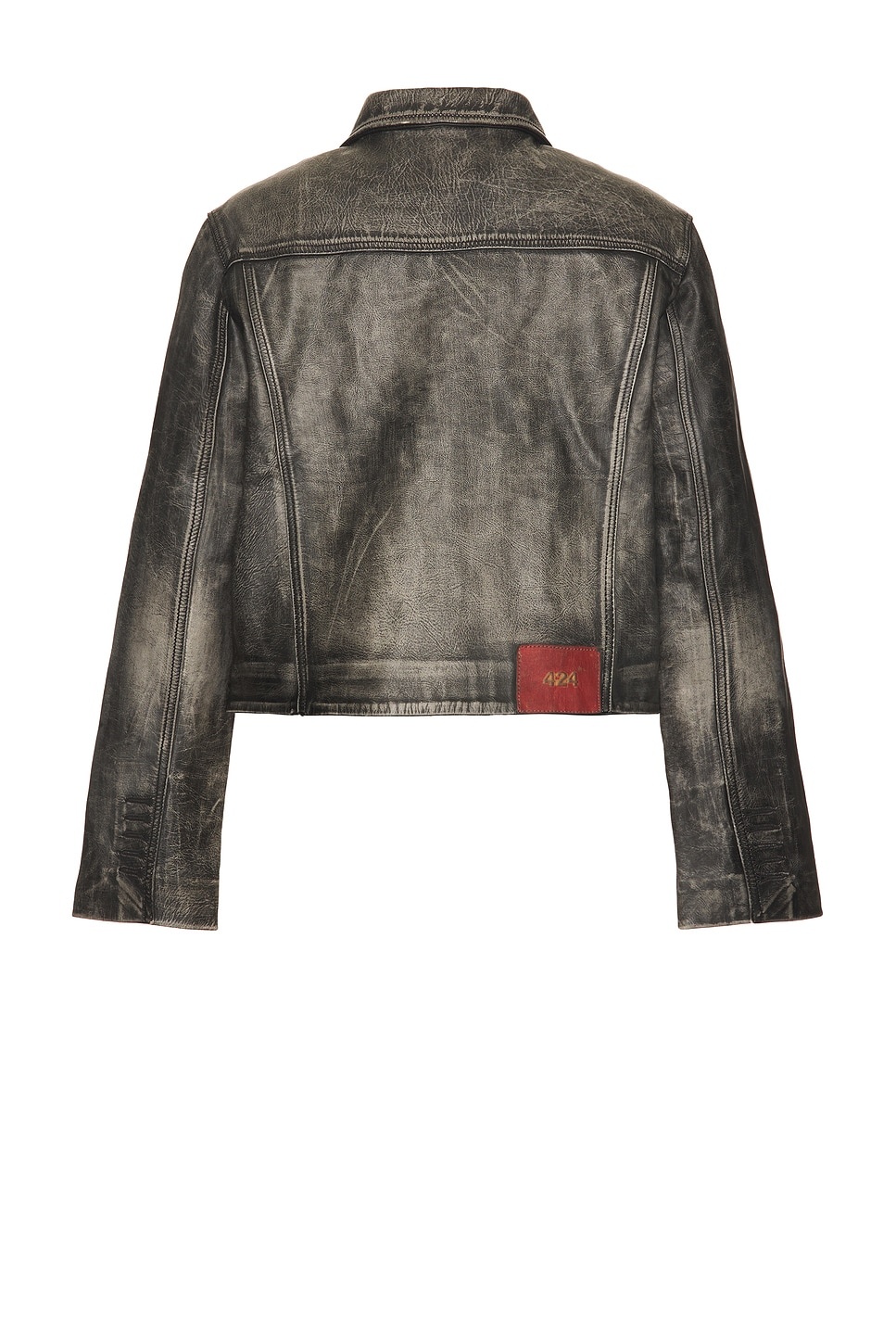 Leather Trucker Jacket - 2
