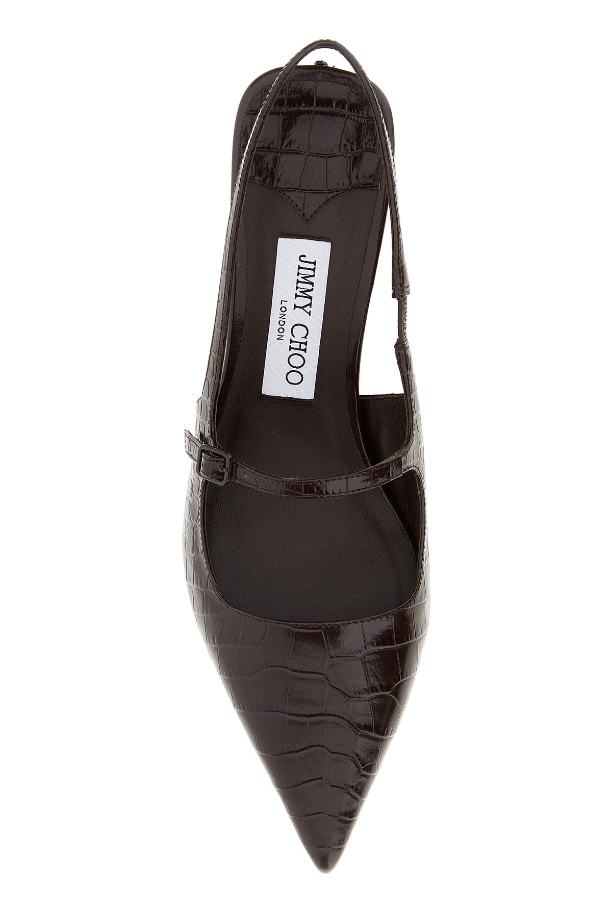 Chocolate leather Didi 45 pumps - 4