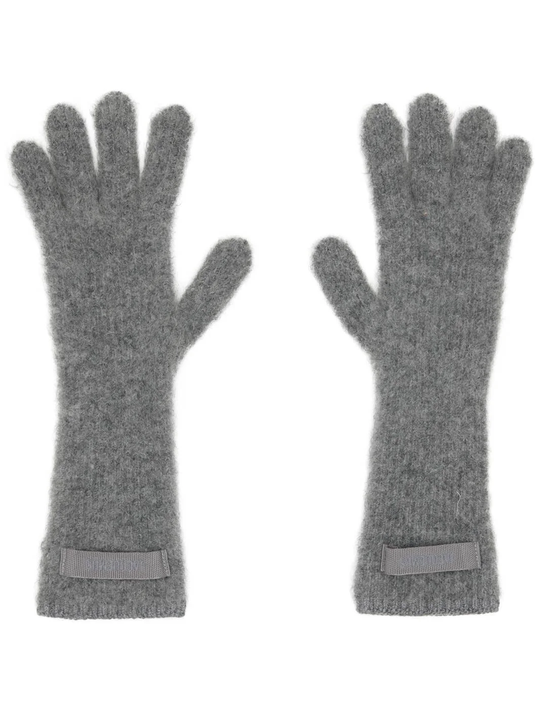 Gray La Casa 'The Gros Grain' Gloves - 1