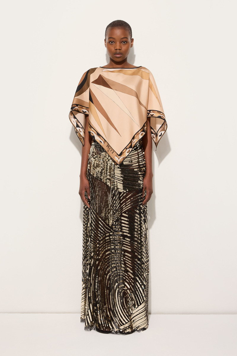 PUCCI HAWAII PRINT KAFTAN TOP outlook