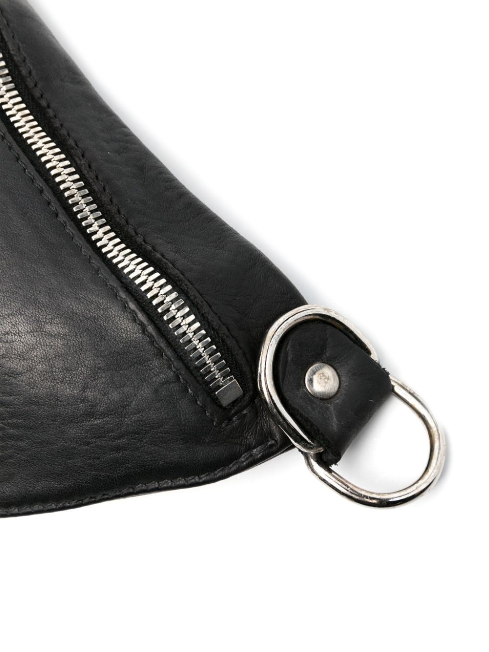 cracked-effect belt bag - 13