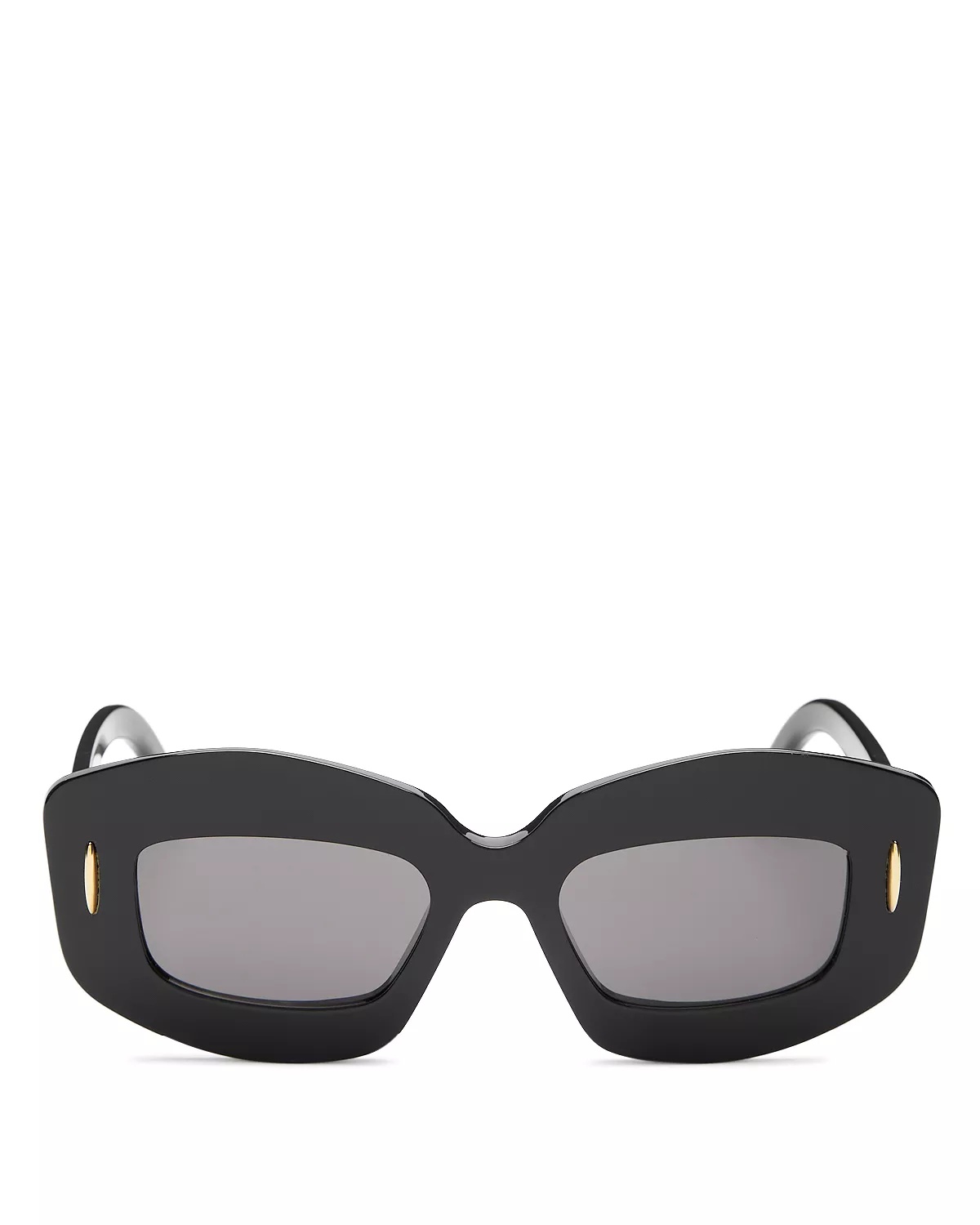 Chunky Anagram Rectangular Sunglasses, 49mm - 4