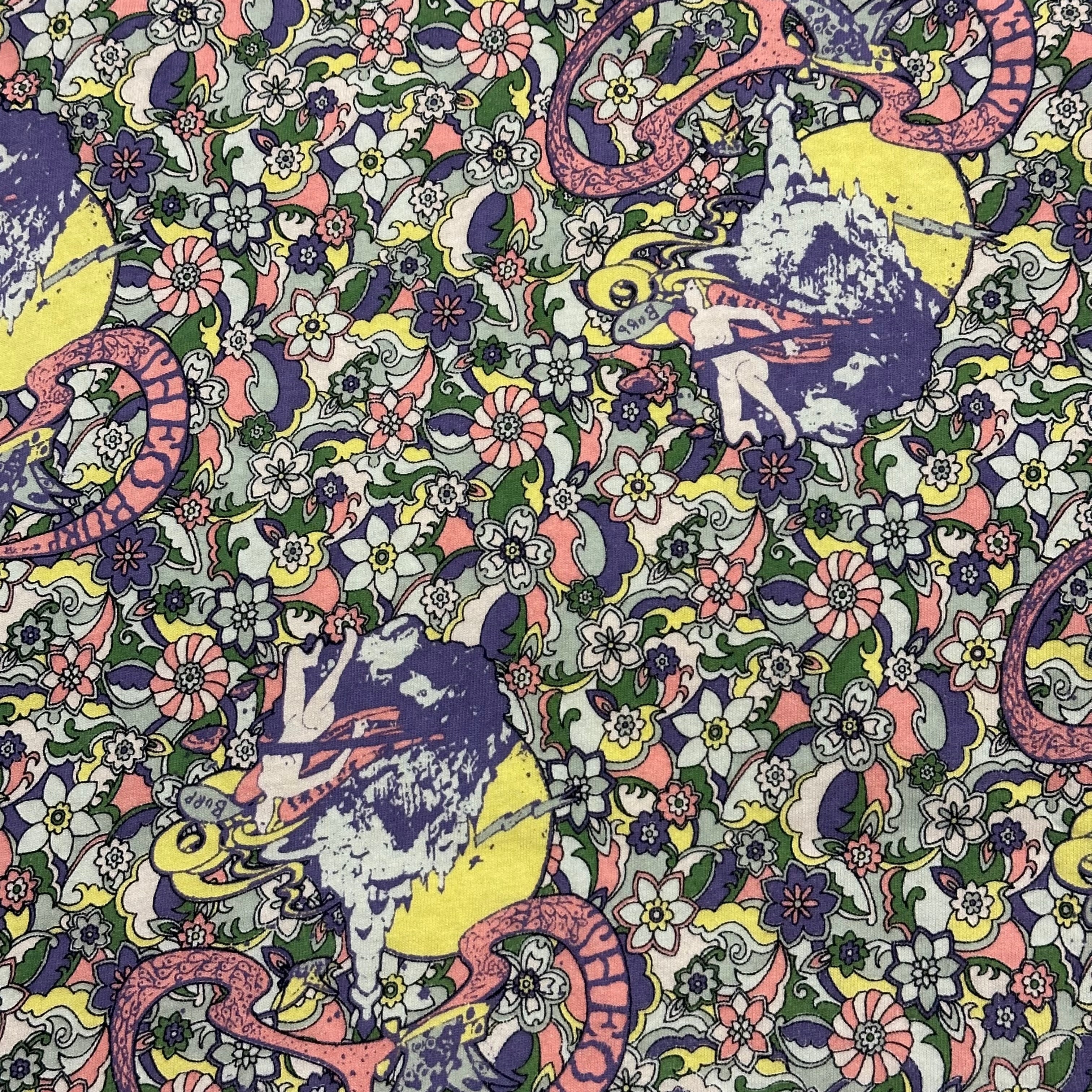 UNDERCOVER Spring Summer 2006 "T" Reconstructed Psychedelic Print Camisole - 4