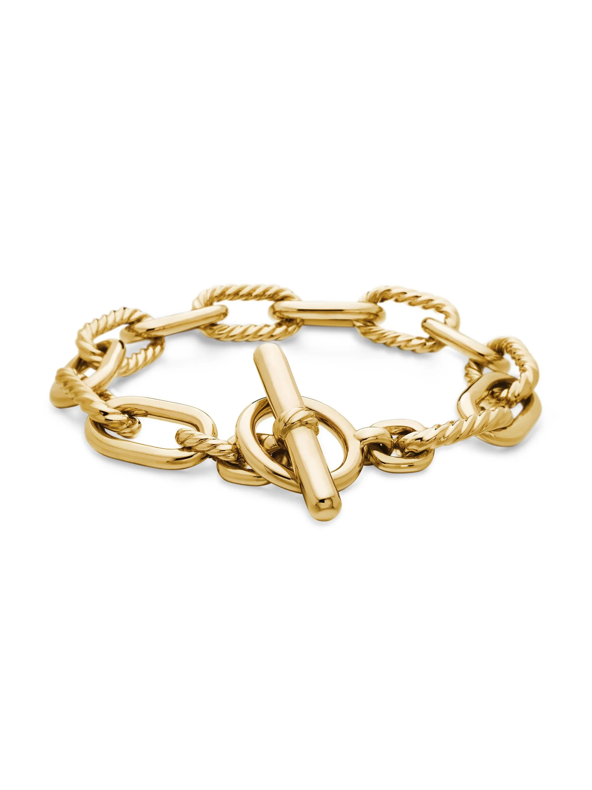 Women's DY Madison Toggle Chain Bracelet in 18K Yellow Gold, 11mm - Gold - 1