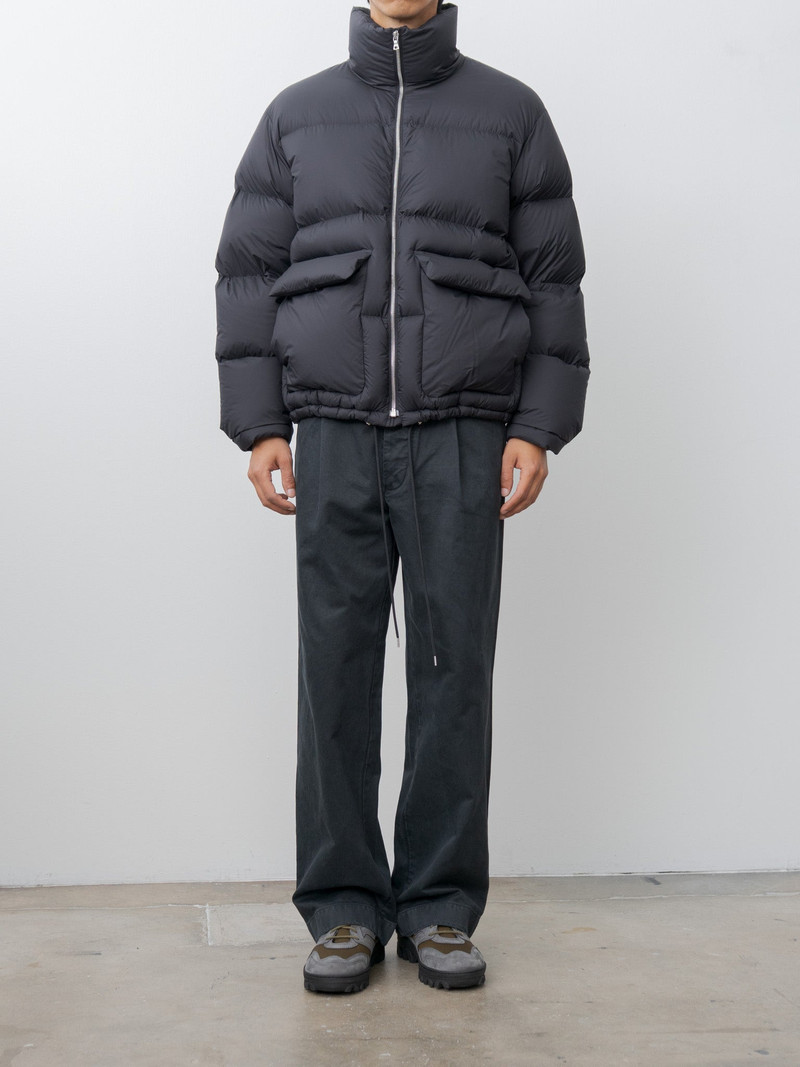 AURALEE Super Light Nylon Ripstop Down Blouson - Black outlook