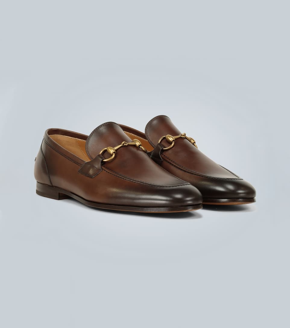 Gucci Jordaan leather loafers - 4