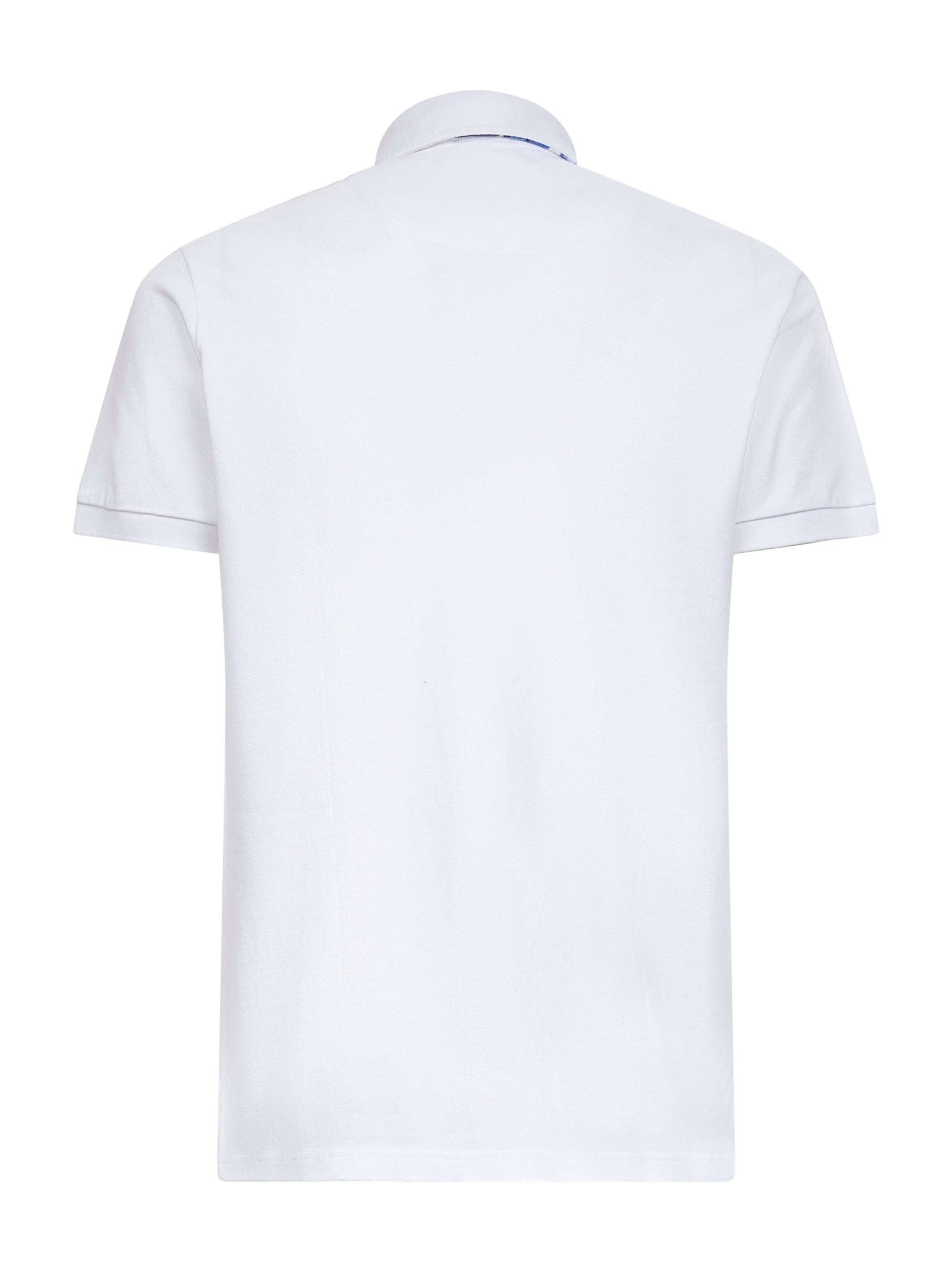 Etro Men White Cotton Piquet Polo Shirt - 2